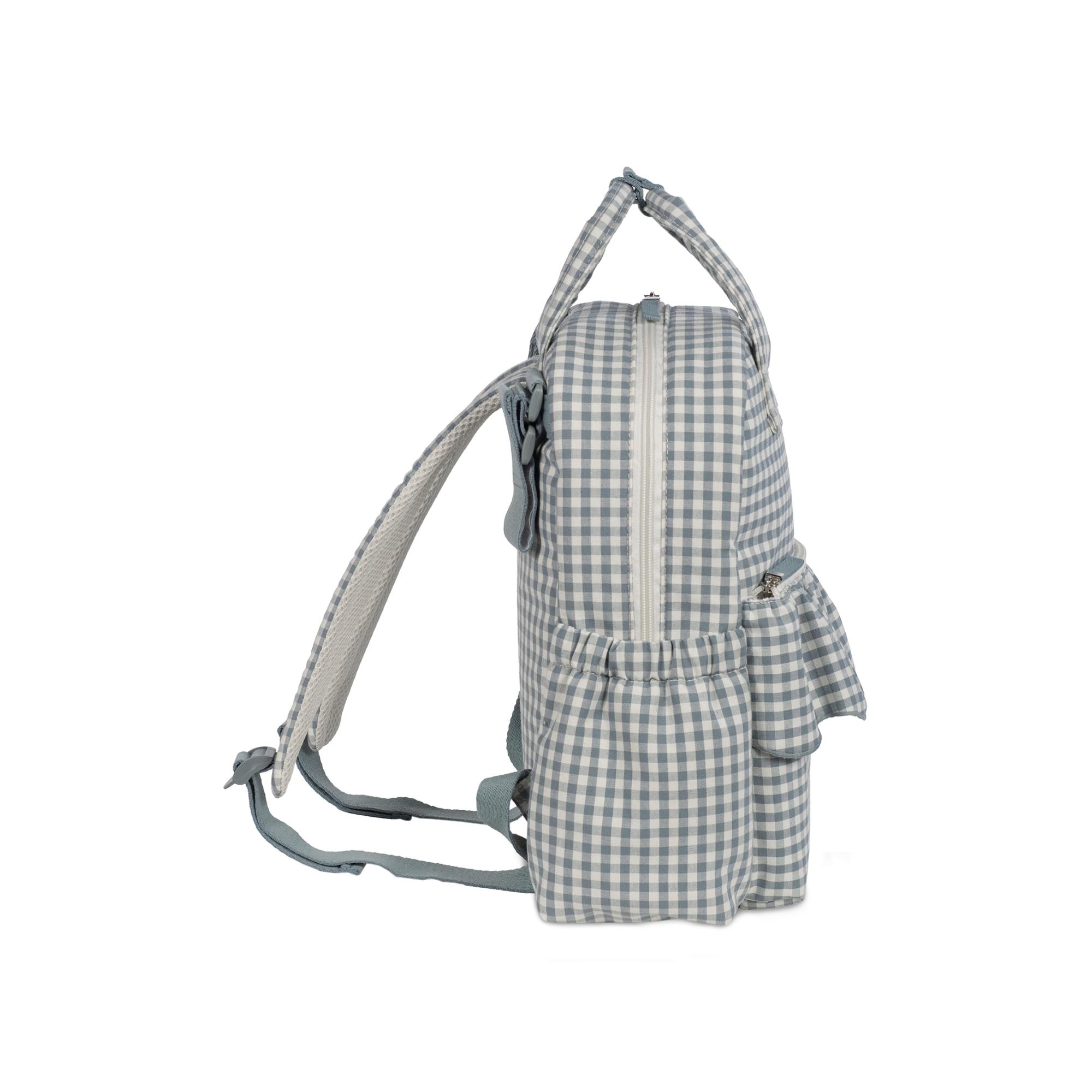 Mochila Praliné Vichy Matcha Verde-4