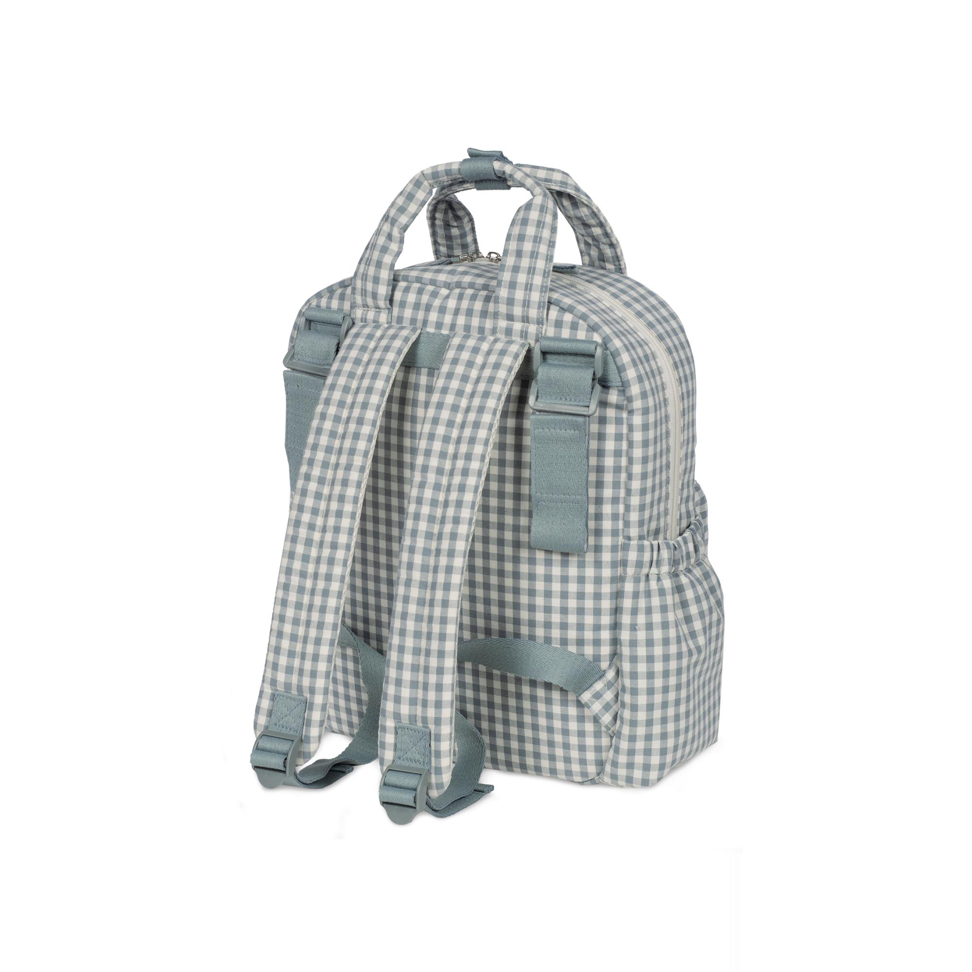 Mochila Praliné Vichy Matcha Verde-5