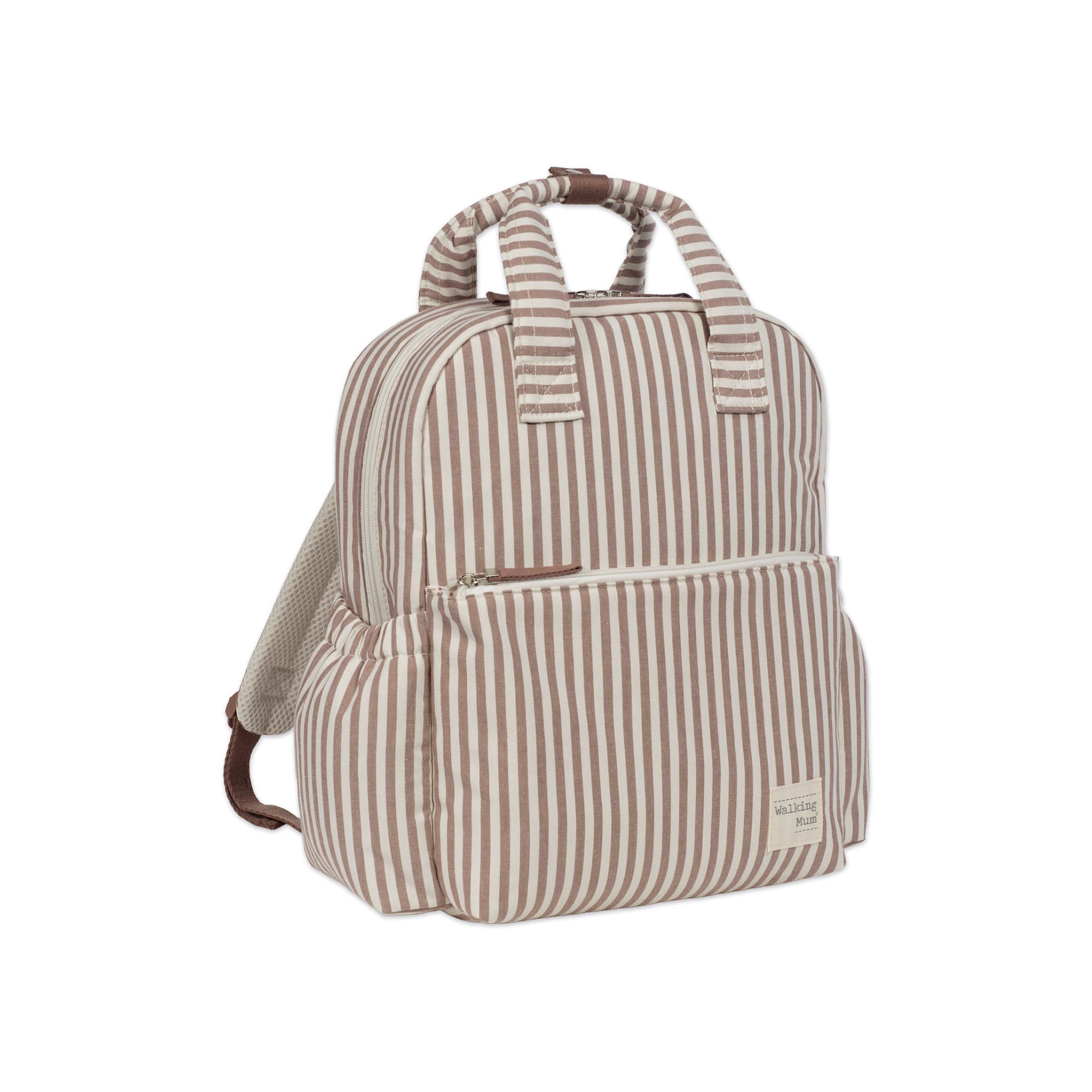 Mochila Praliné Riscas Moka Telha-3
