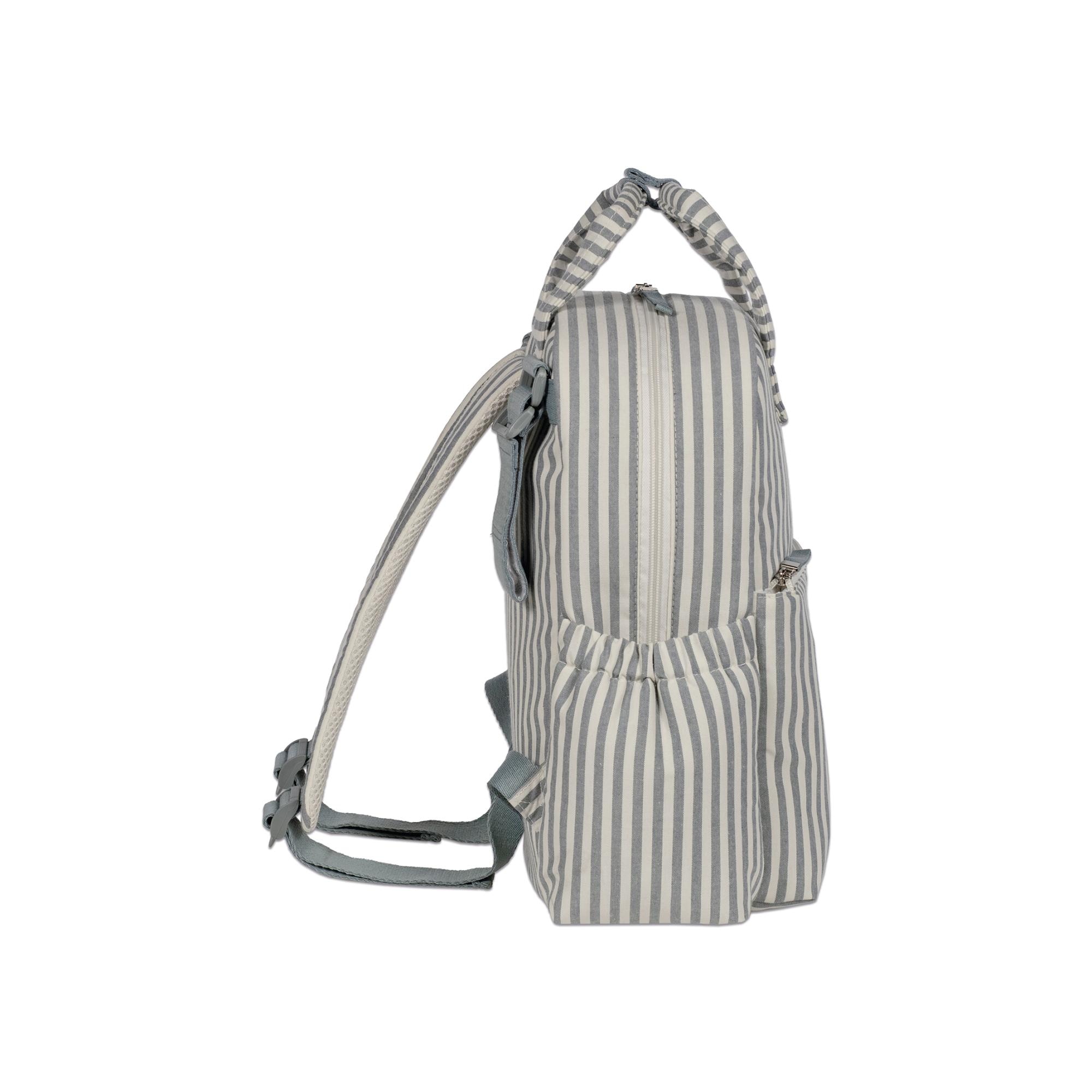 Mochila Praliné Riscas Matcha Verde-3