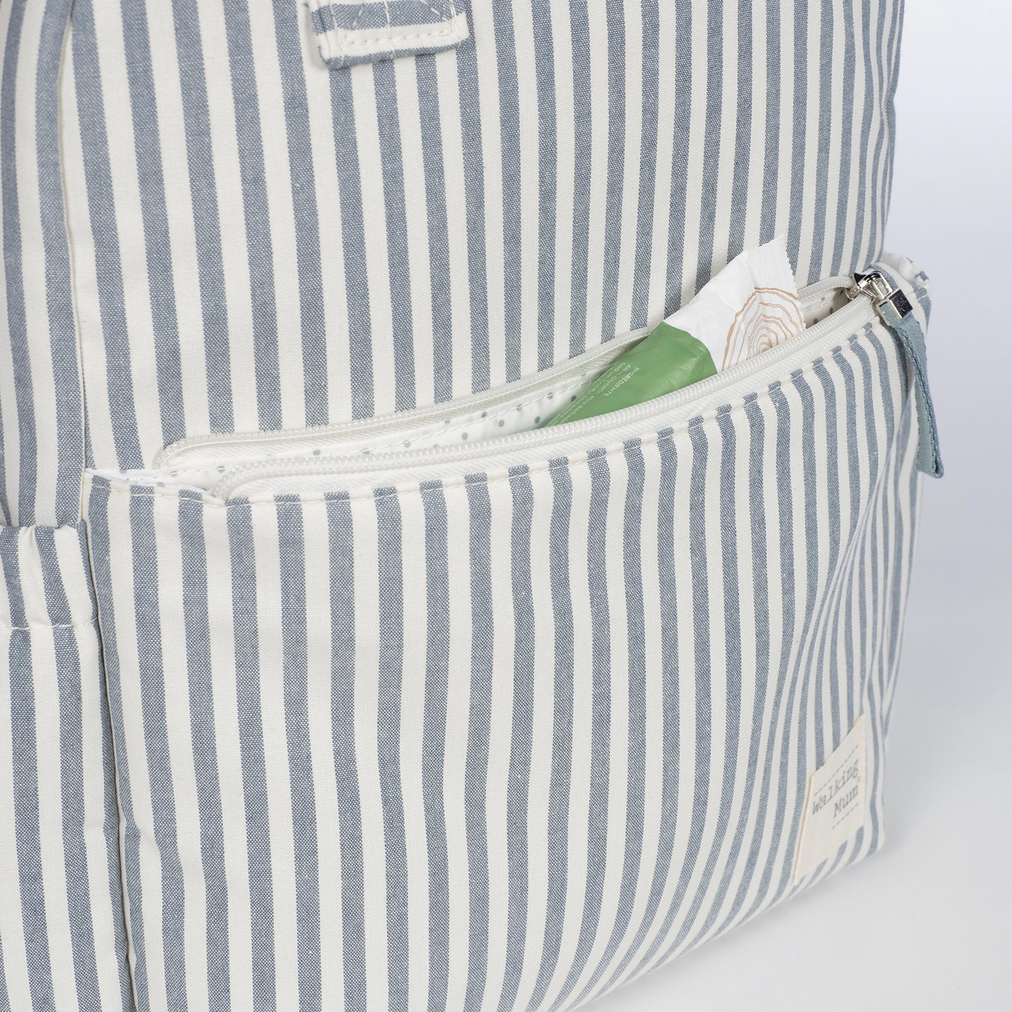 Mochila Praliné Riscas Matcha Verde-7