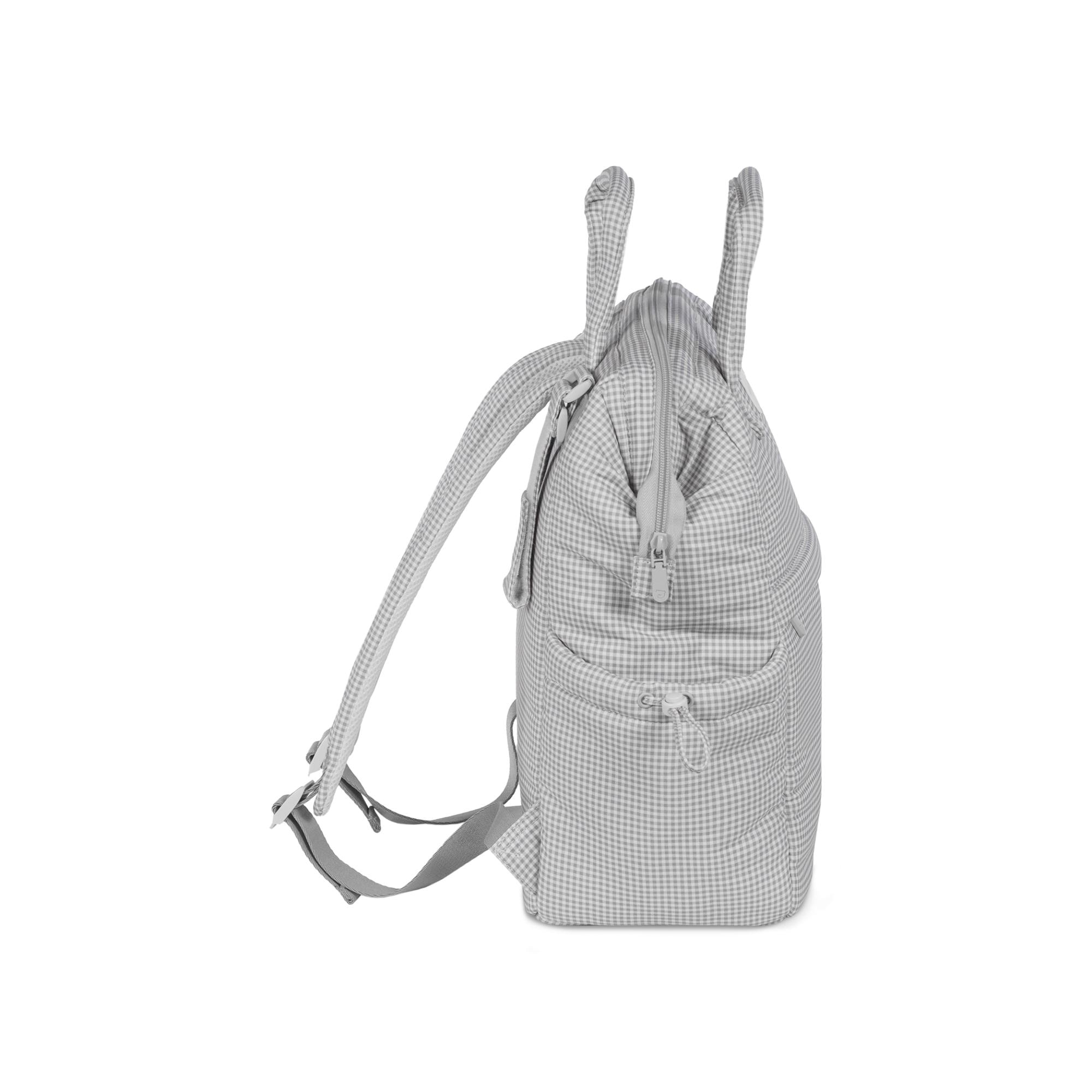 Mochila Little Bloom Vichy Cinzento Cinzento-claro-4