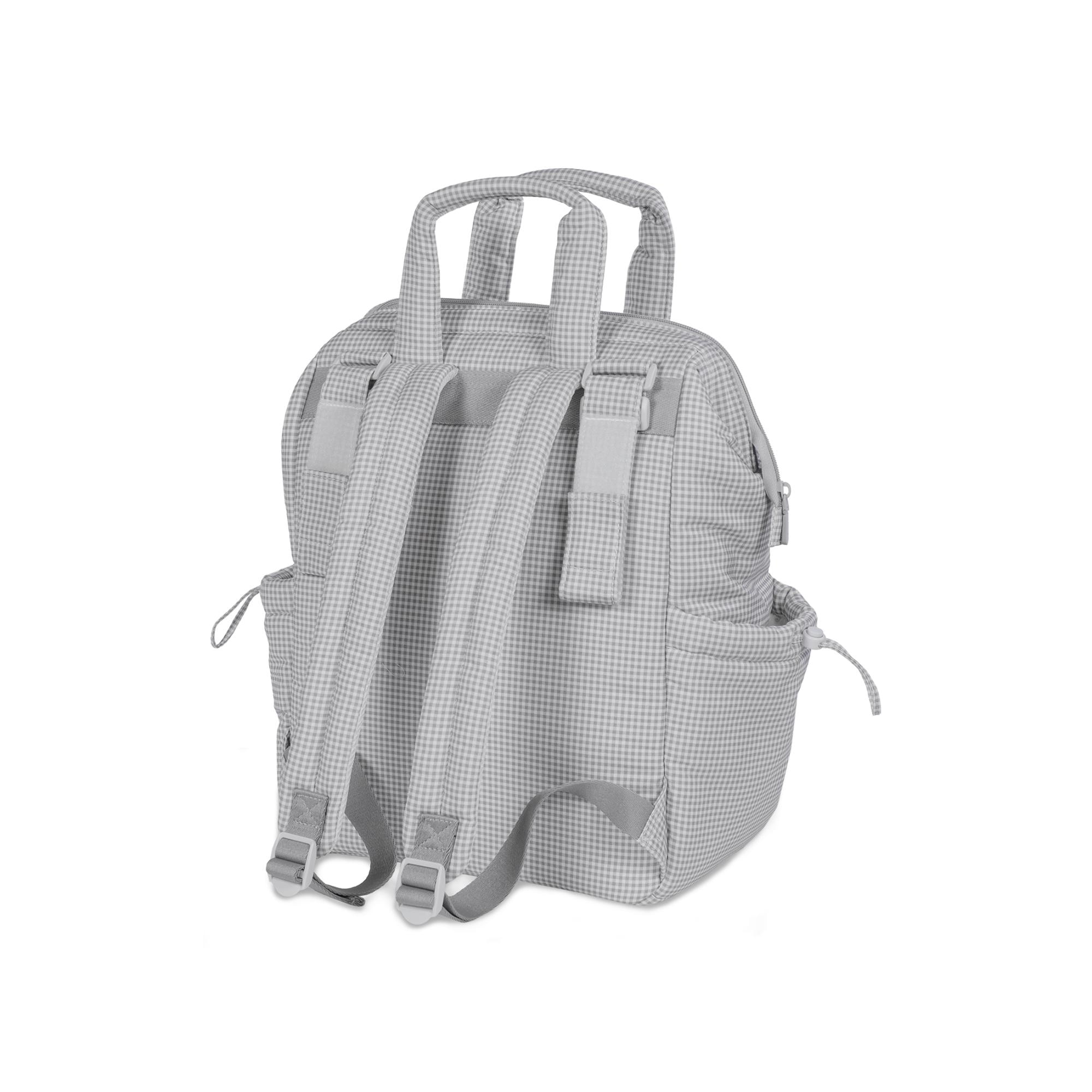 Mochila Little Bloom Vichy Cinzento Cinzento-claro-5
