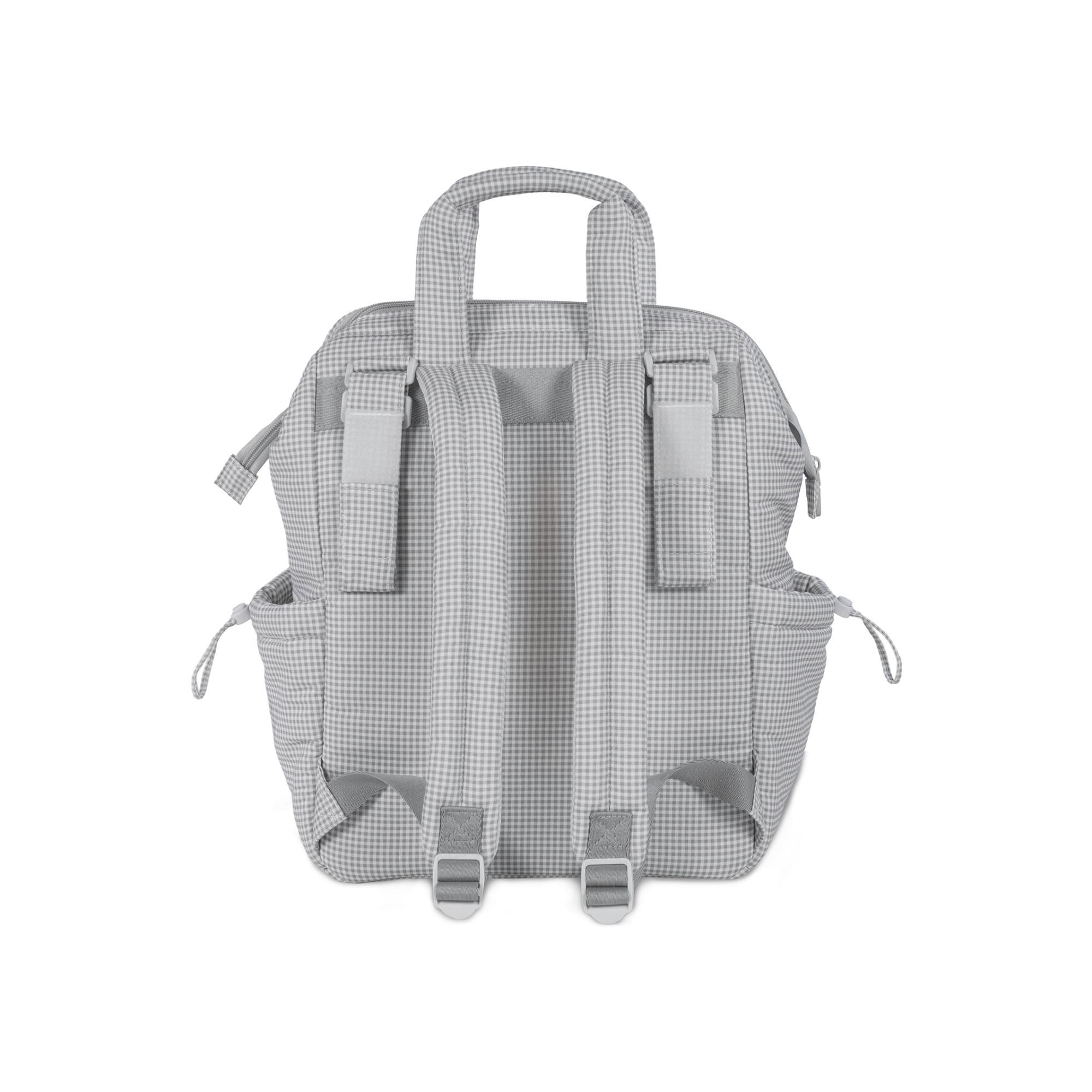 Mochila Little Bloom Vichy Cinzento Cinzento-claro-6