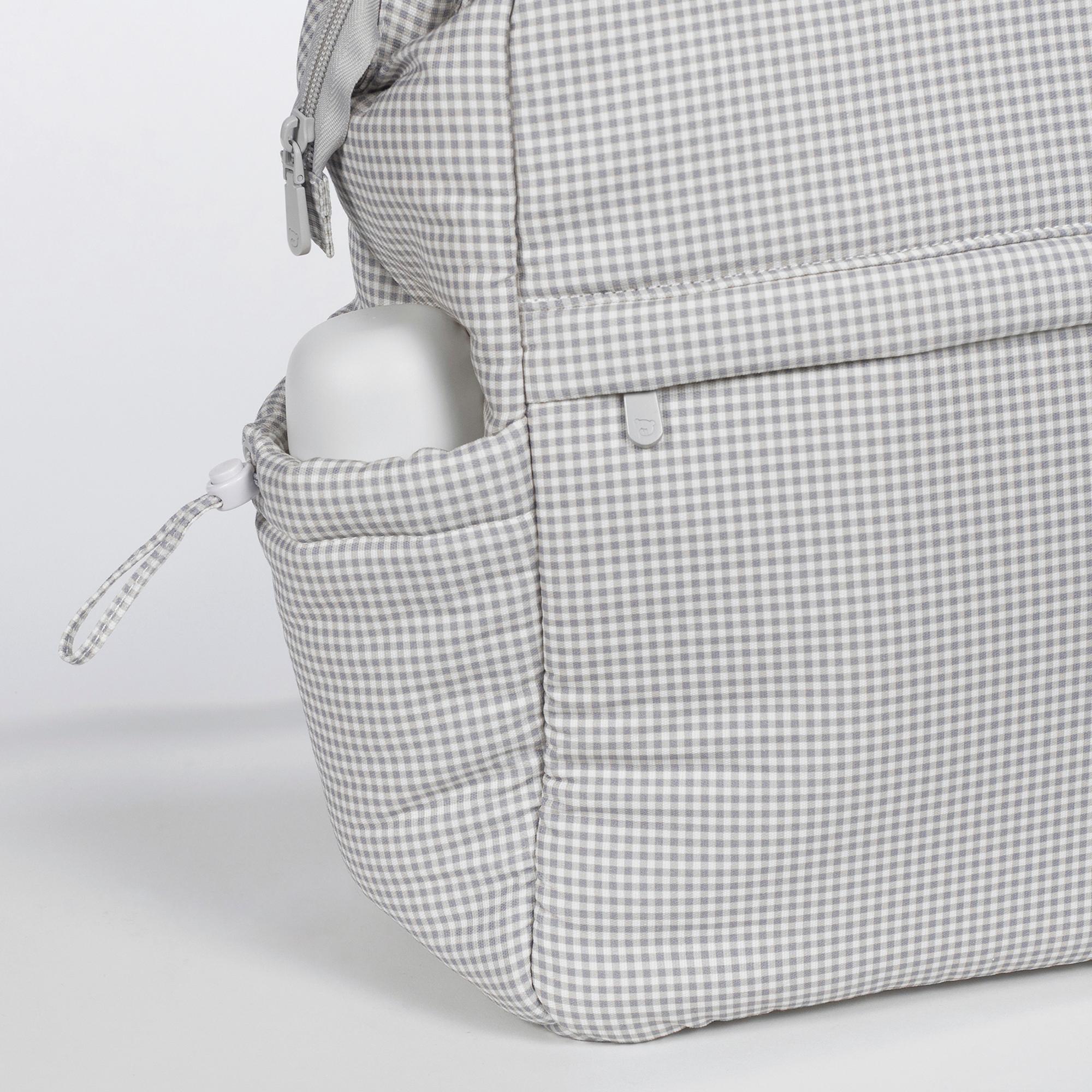 Mochila Little Bloom Vichy Cinzento Cinzento-claro-7
