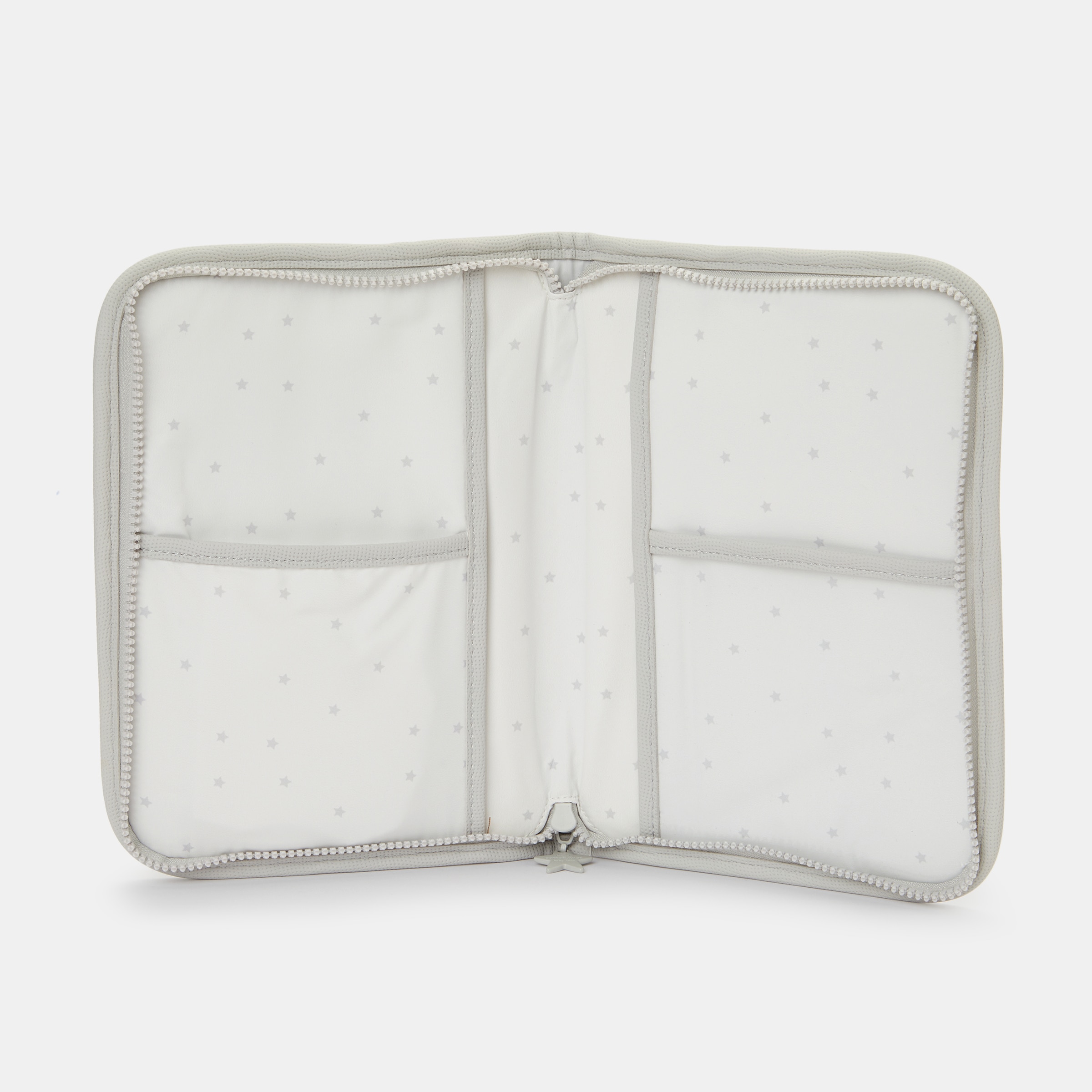 Portadocumentos Cotton Juice Baby Home Polipiel Gris Gris-3