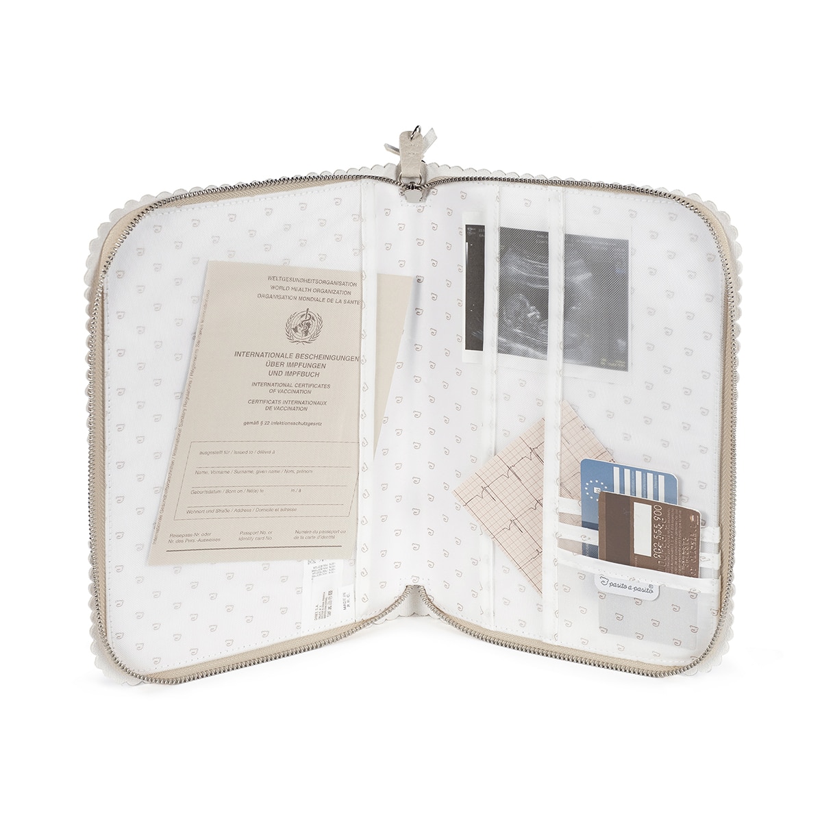 Porta-documentos Icon Creme-3