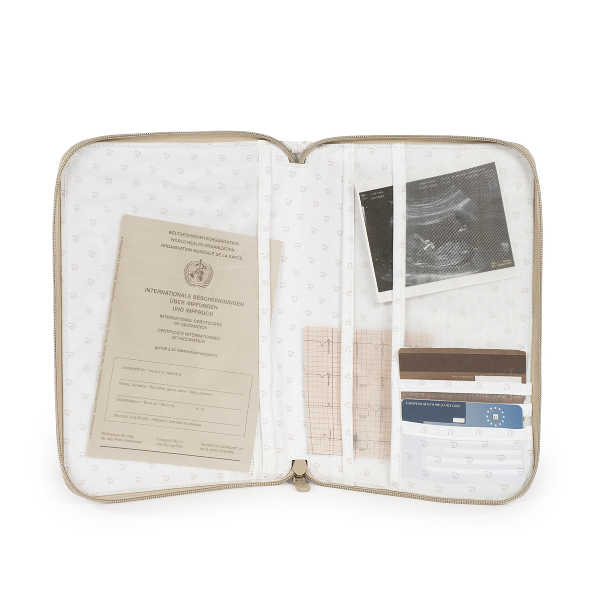 Portadocumentos Bebe Pasito a pasito Nara Beige-3