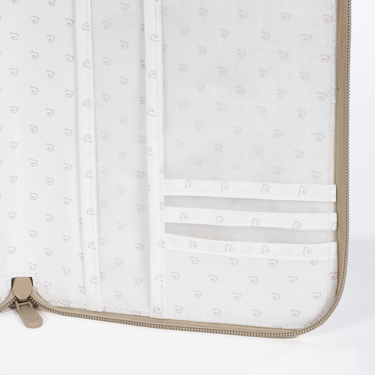 Portadocumentos Bebe Pasito a pasito Nara Beige-4