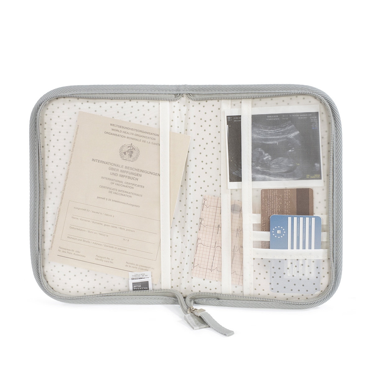 Pasta de Documentos de Bebé Sintra Verde-claro-3