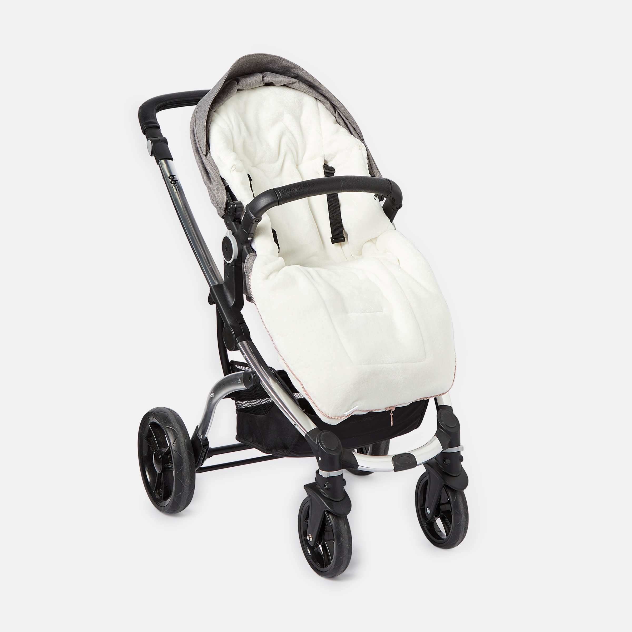 Saco de Cadeira Universal Polipele Fecho de Correr Central+Lateral Rosa-3