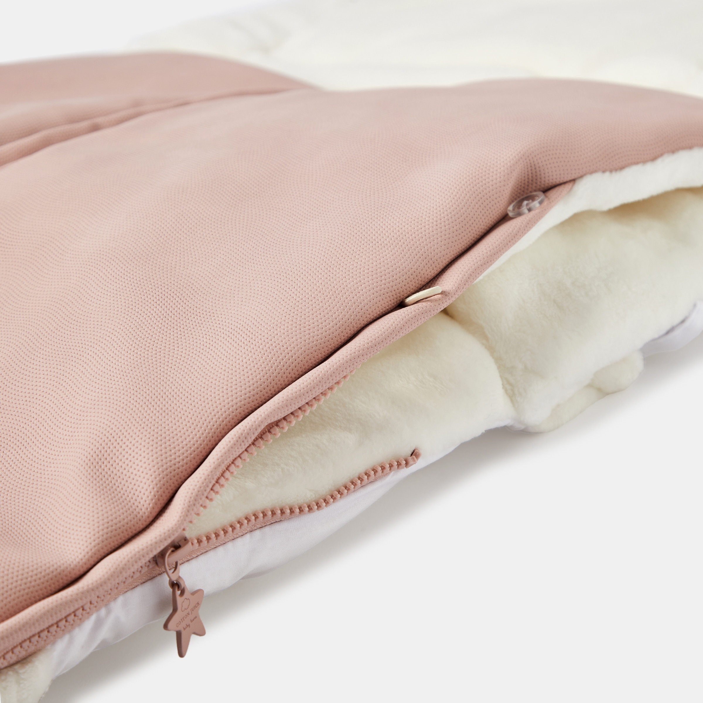 Saco de Cadeira Universal Polipele Fecho de Correr Central+Lateral Rosa-4