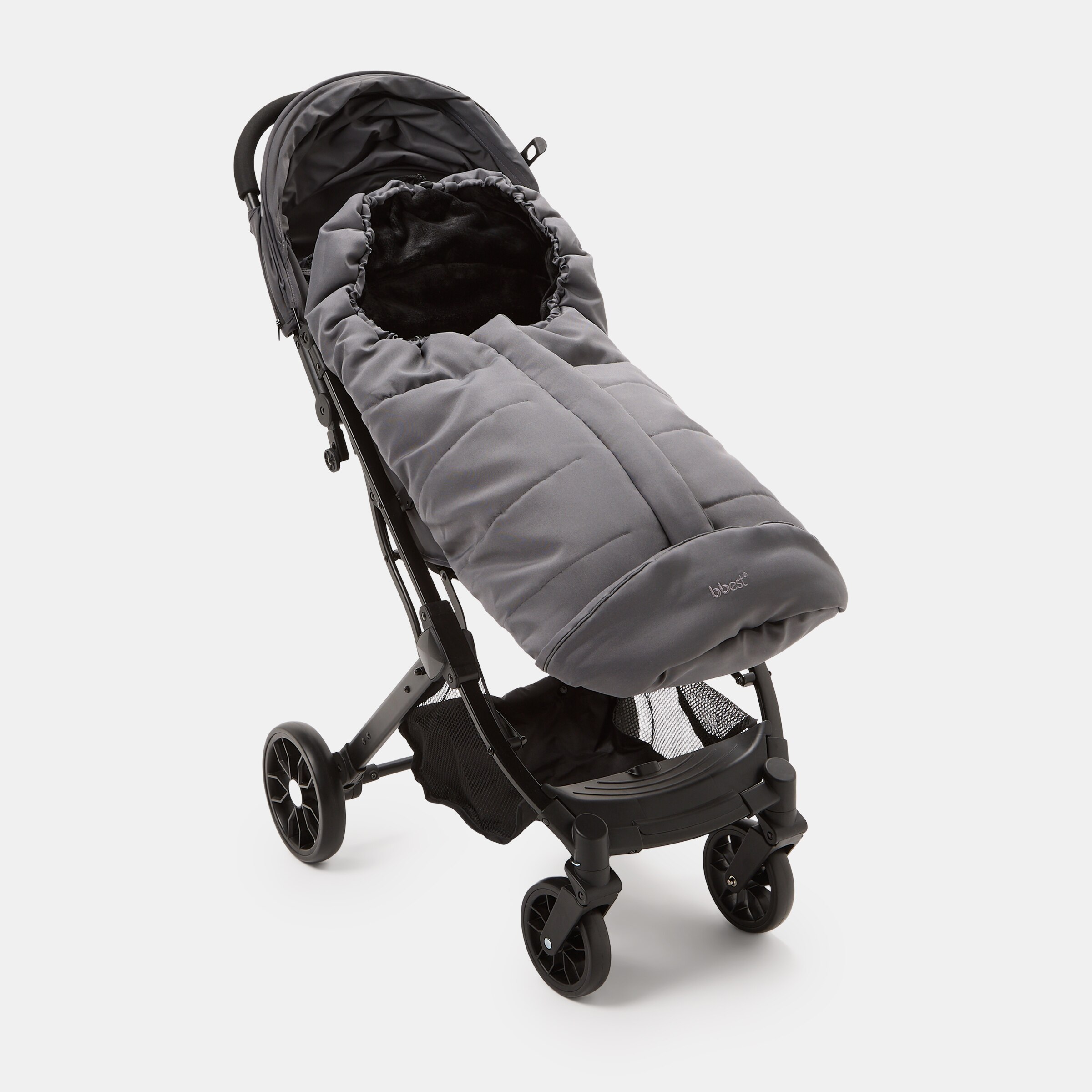 Imagen 5 de Saco Silla universal Bbest Técnico cremallera central+lateral - Gris Gris