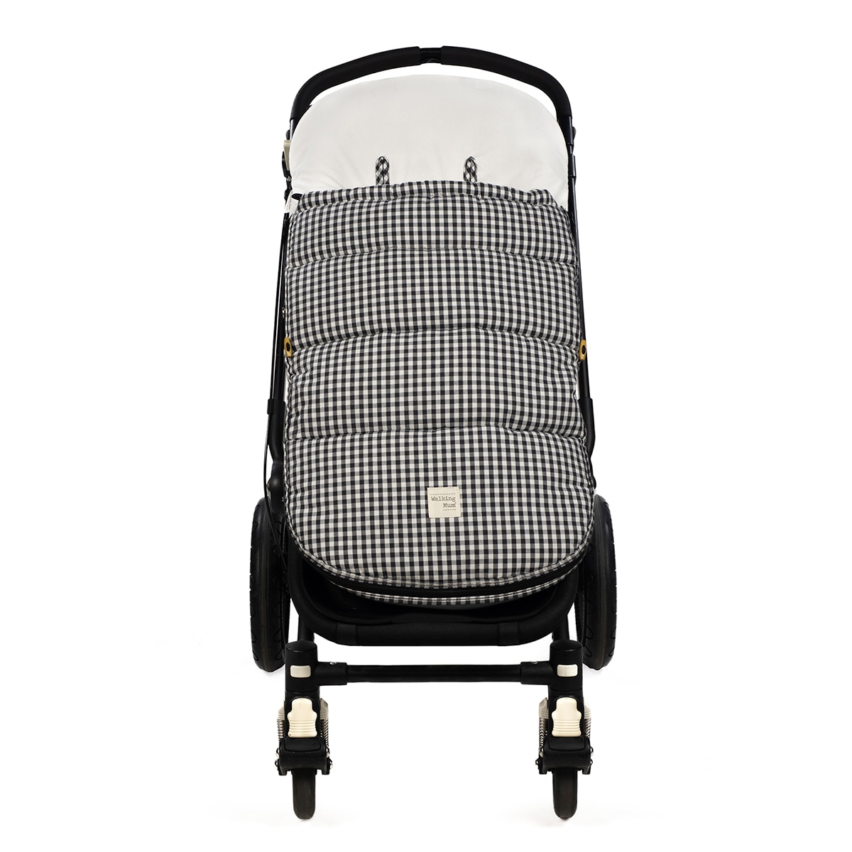 Saco de Cadeira Universal I Love Vichy Inverno Preto-1