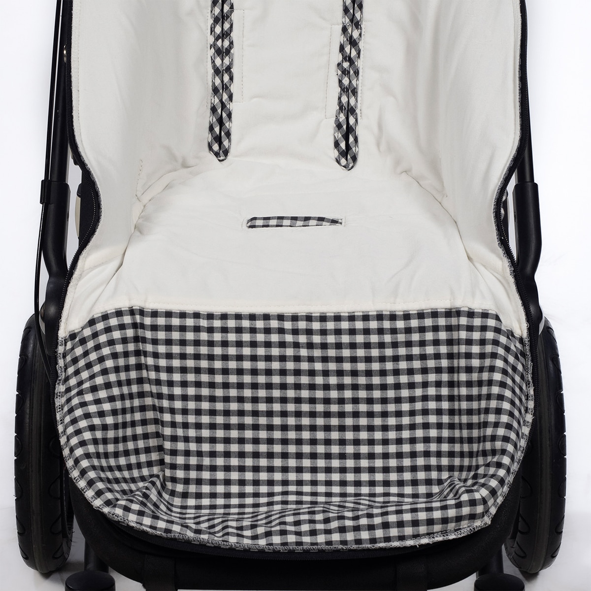 Saco de Cadeira Universal I Love Vichy Inverno Preto-3