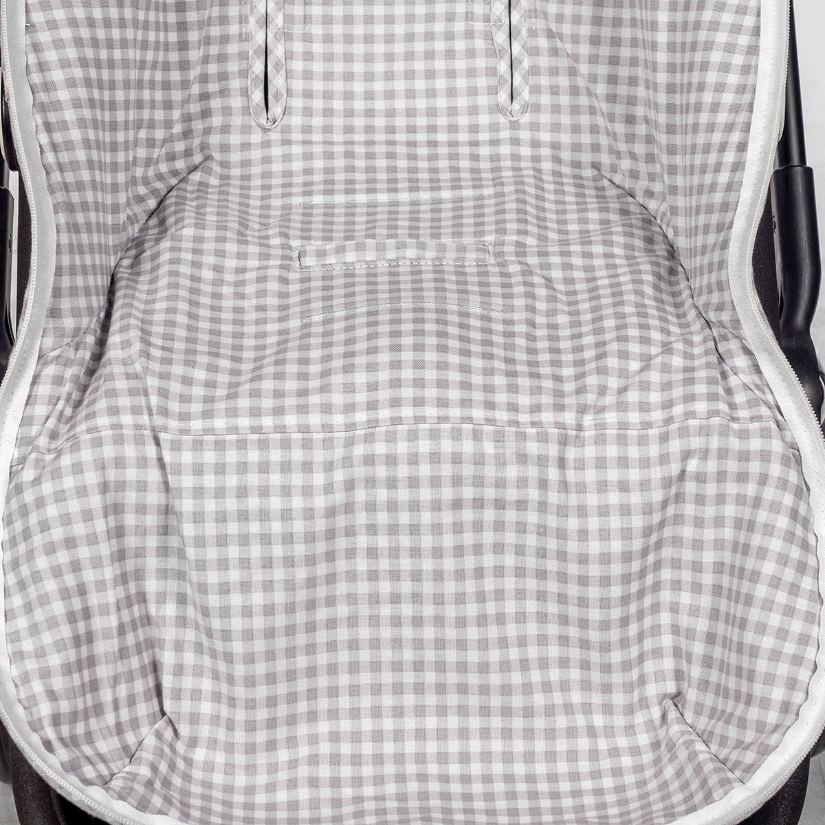 Saco para Cadeira de Meia Estação I Love Vichy Cinzento-claro-4