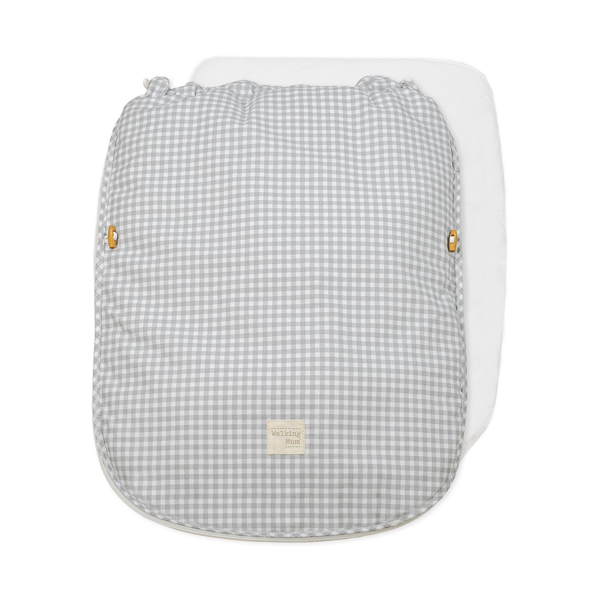 Saco para Cadeira de Meia Estação I Love Vichy Cinzento-claro-5