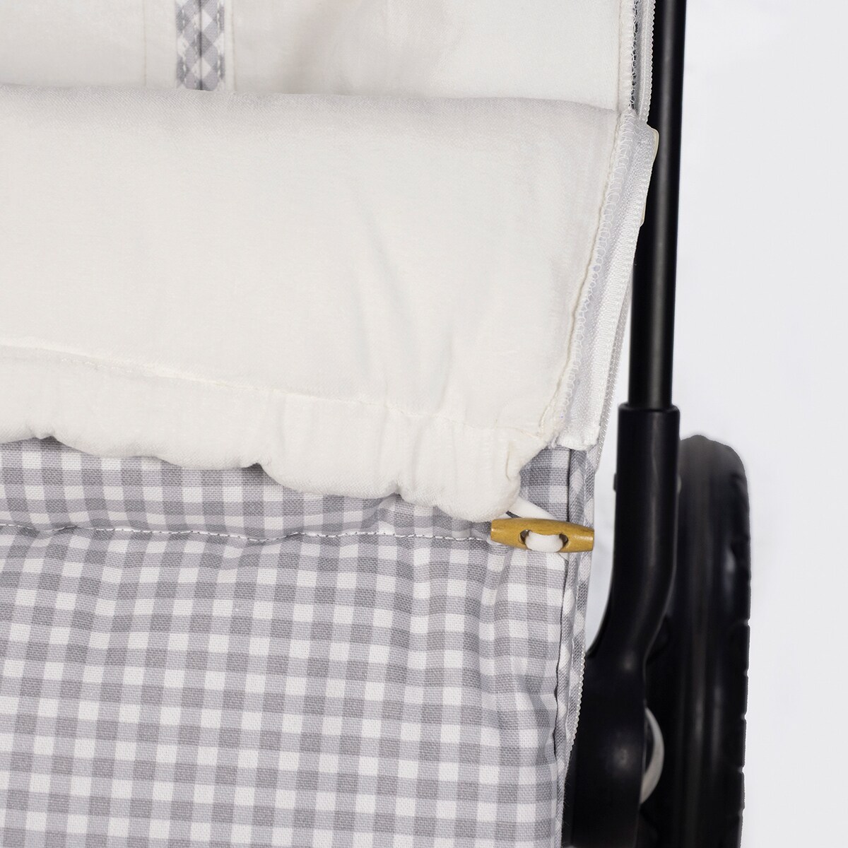 Saco para Cadeira de Inverno I Love Vichy Cinzento-claro-2