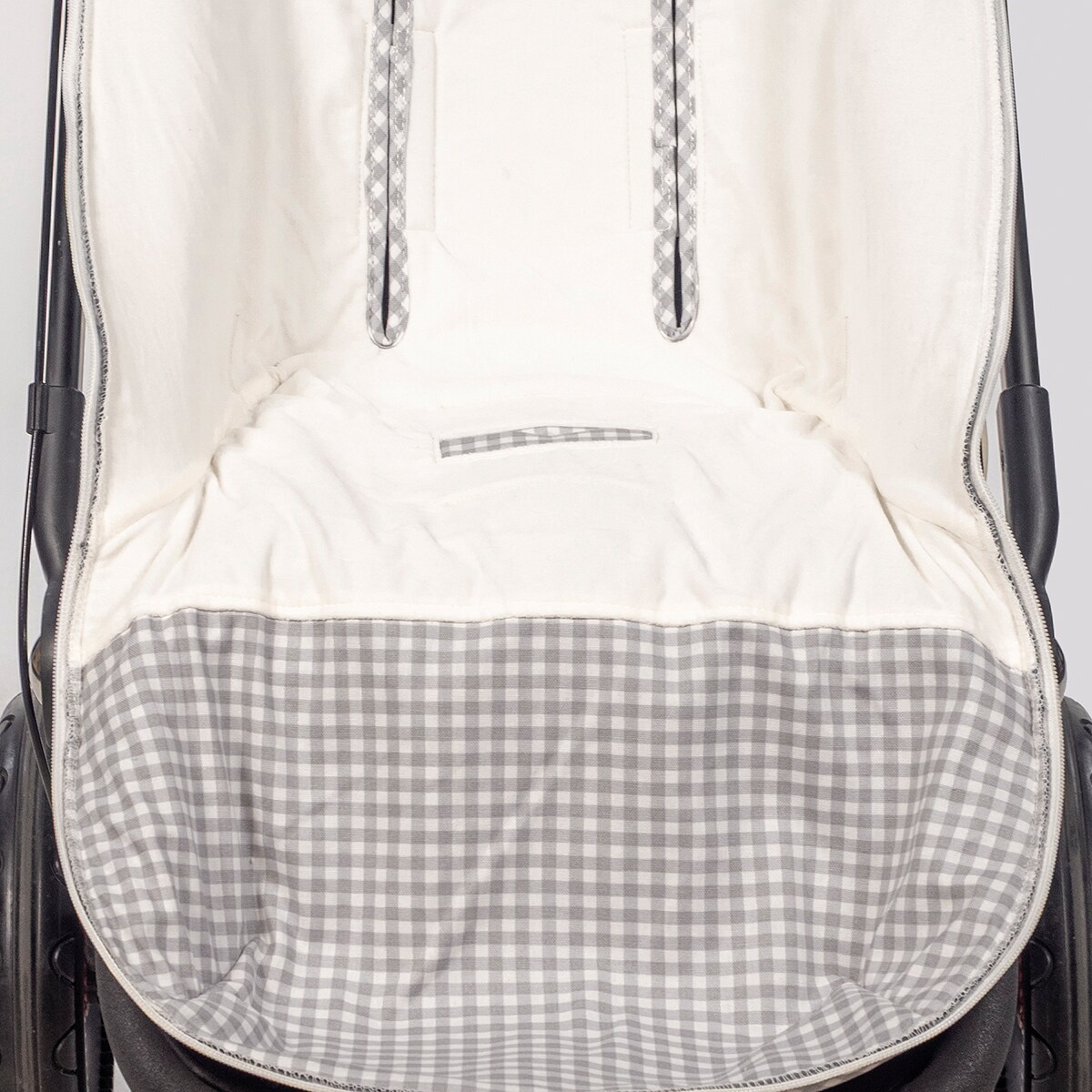 Saco para Cadeira de Inverno I Love Vichy Cinzento-claro-4