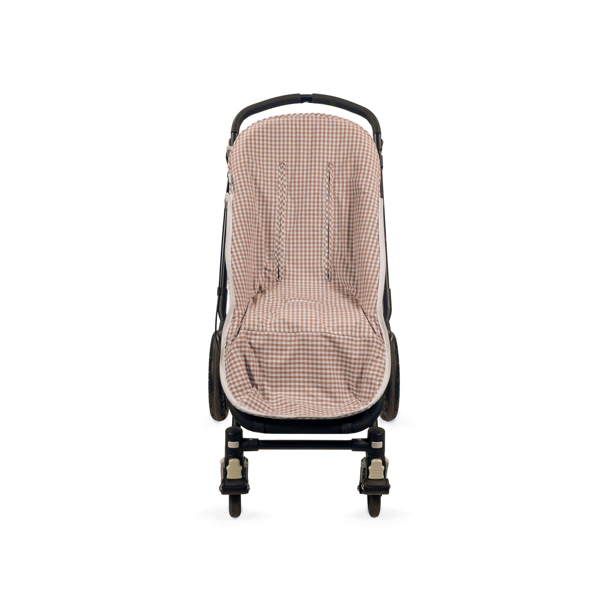 Saco Silla Entretiempo Praliné Vichy/Rayas Moka TOG 2.5 - Teja Teja-2