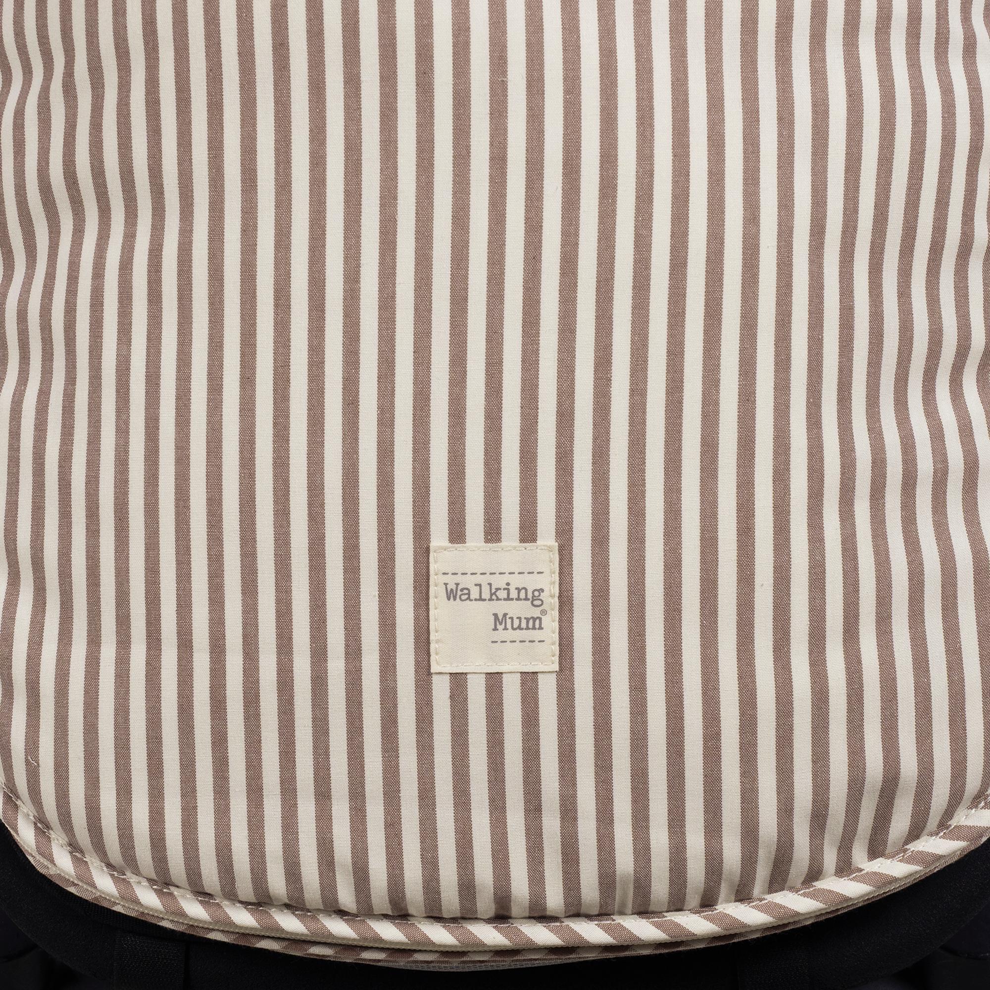 Saco Silla Entretiempo Praliné Vichy/Rayas Moka TOG 2.5 - Teja Teja-4