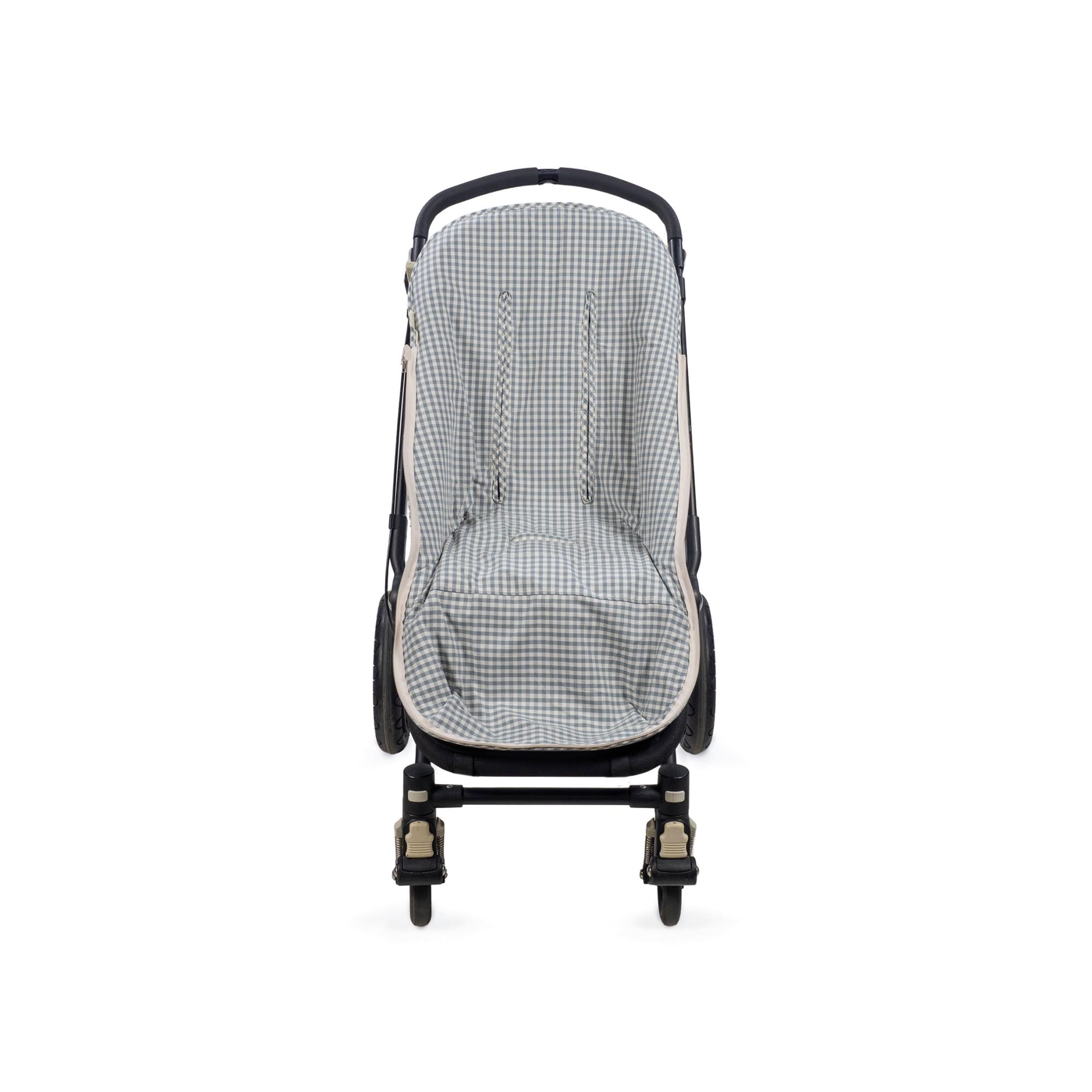Saco Silla Entretiempo Praliné Vichy/Rayas Matcha TOG 2,5 Verde Verde-2