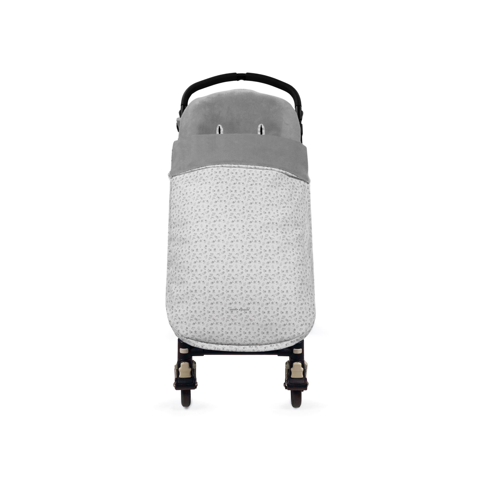 Imagem 0 de Saco para carrinho de inverno Little Bloom Flor Cinzento TOG 3.5