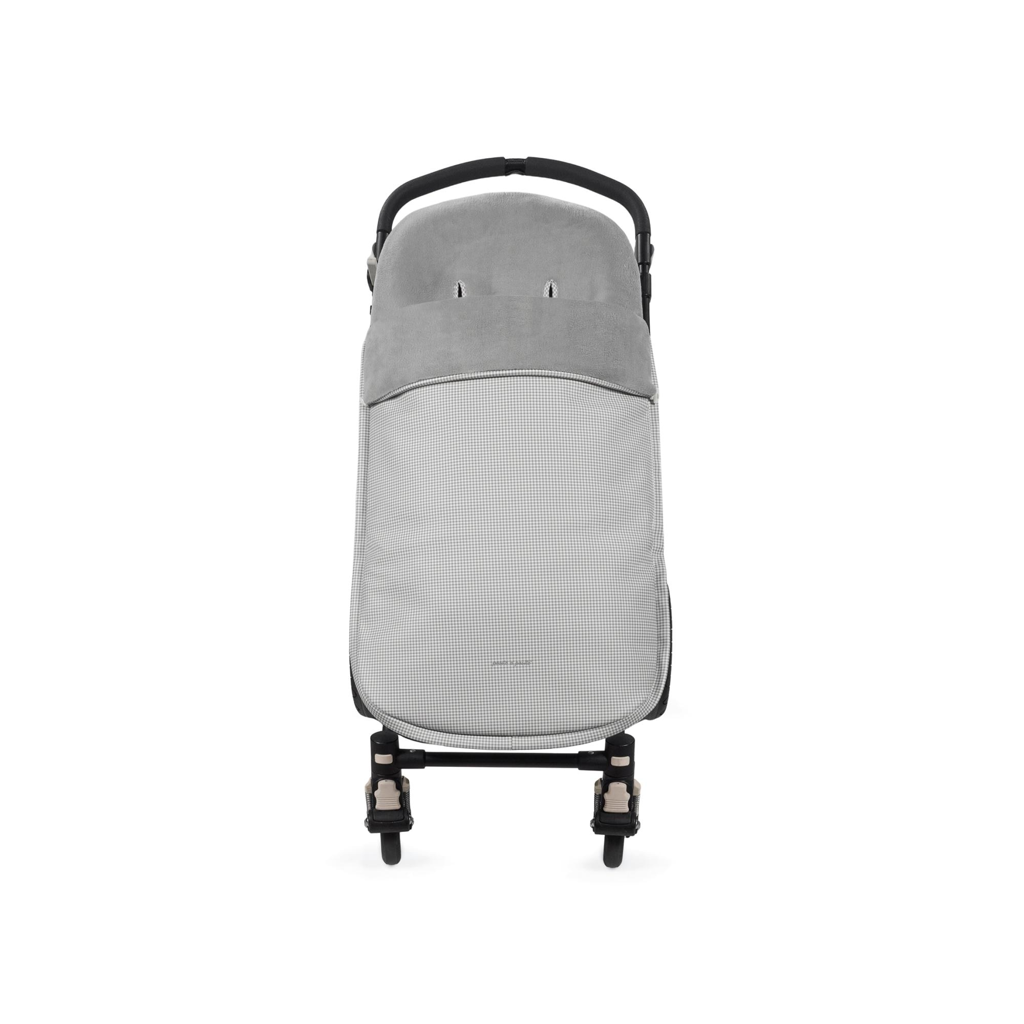 Imagem 0 de Saco para carrinho de inverno Little Bloom Vichy Cinzento TOG 3.5