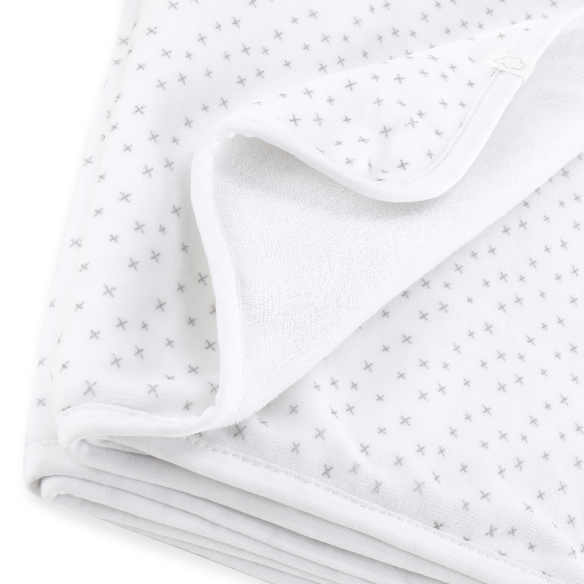 Saco de Dormir New Born Velour Branco-2