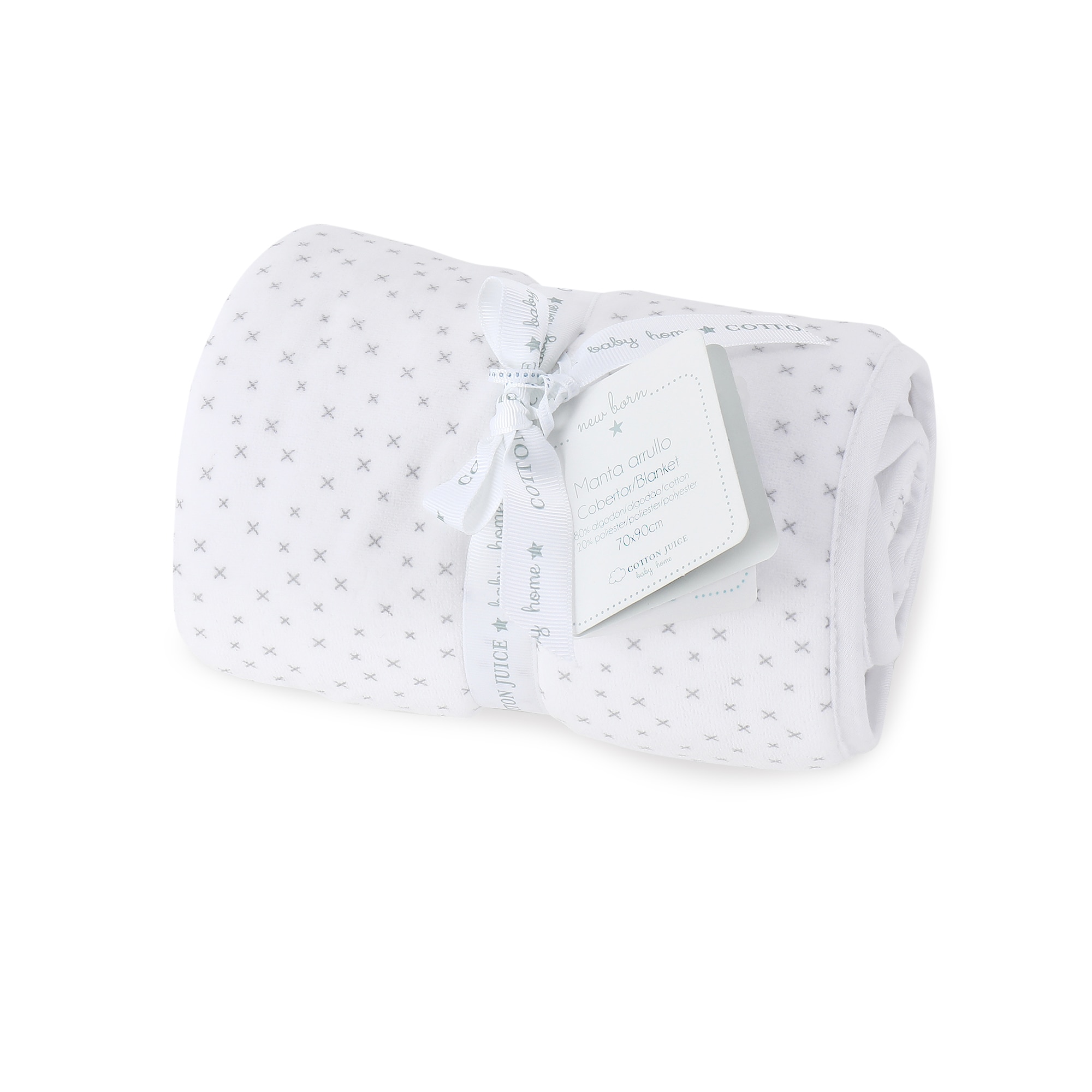 Saco de Dormir New Born Velour Branco-3