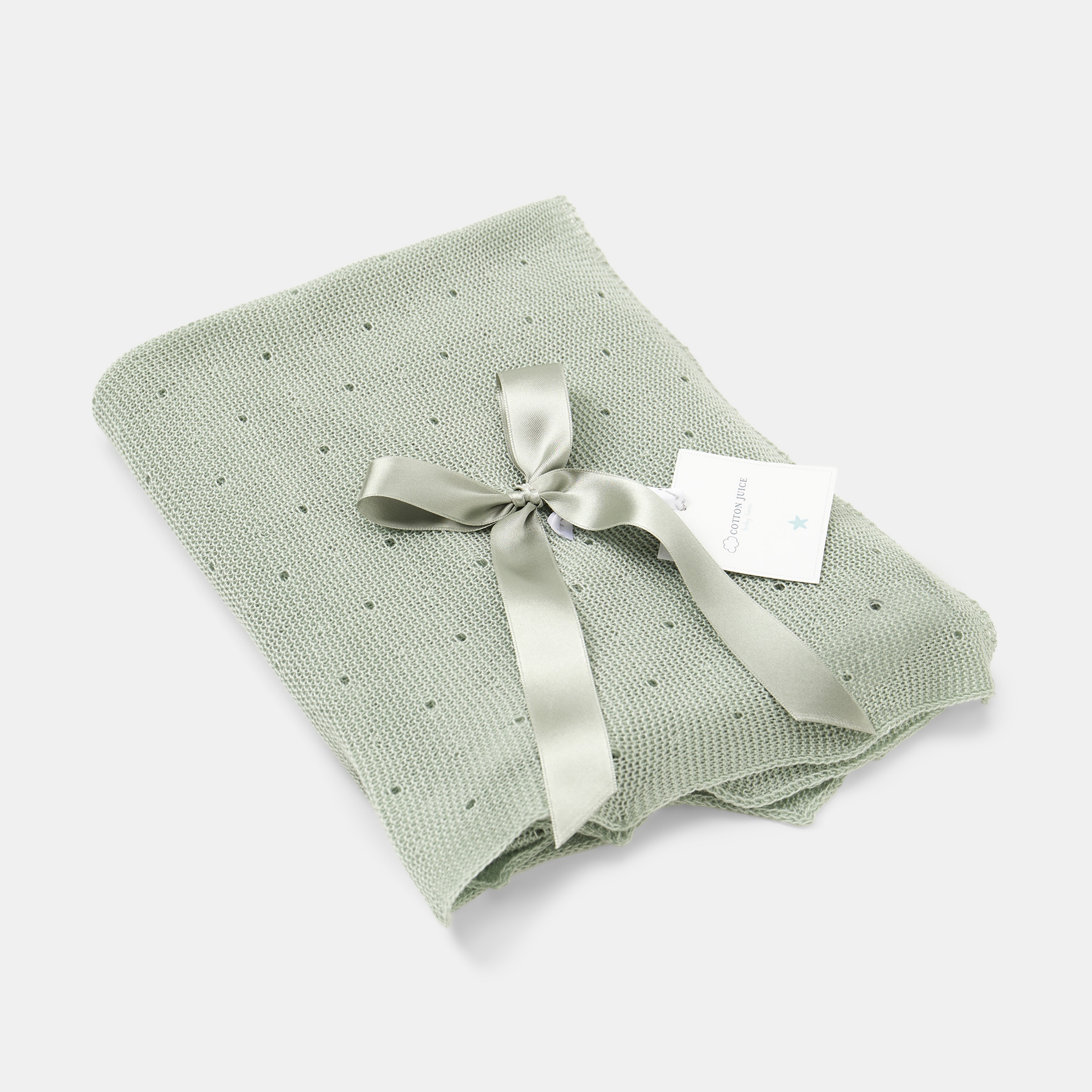 Toquilla Cotton Juice Baby Home punto inglés perlé - Verde Verde-4