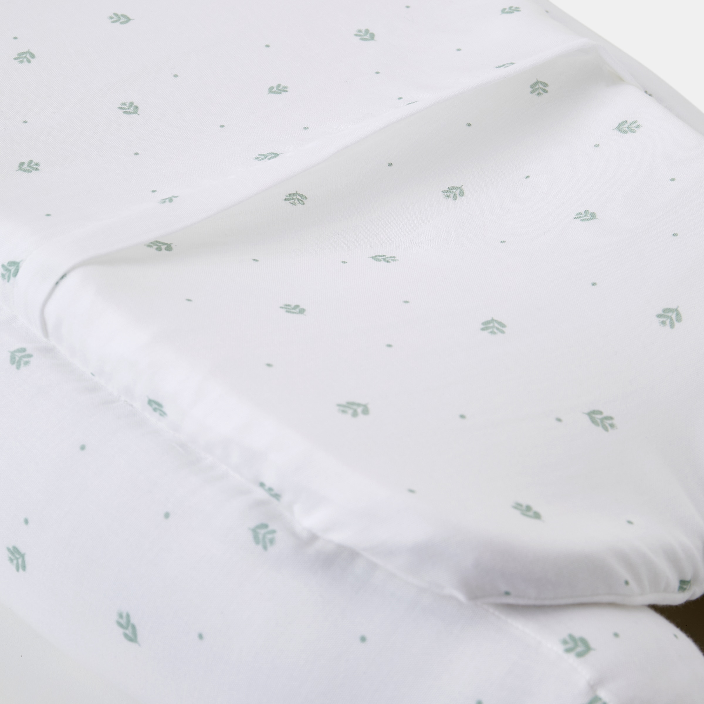Nido colecho Cotton Juice Baby Home Muselina estampada doble capa New Born Blanco Blanco-3