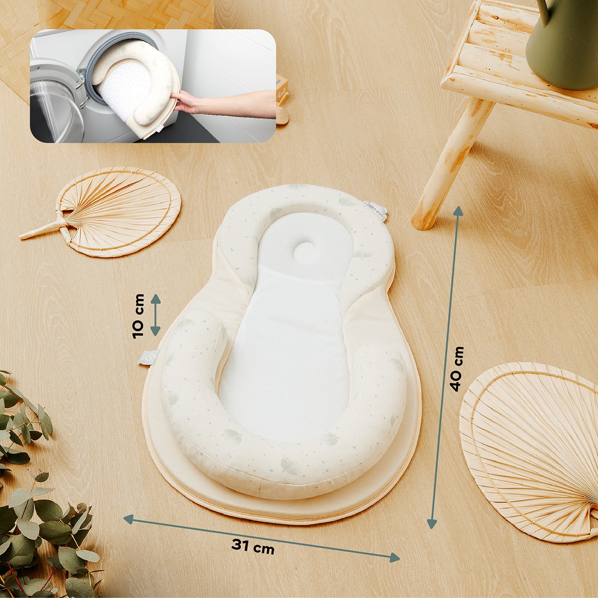 Soporte ergonómico Babymoov Cosydream Fresh - Crema Crema-8