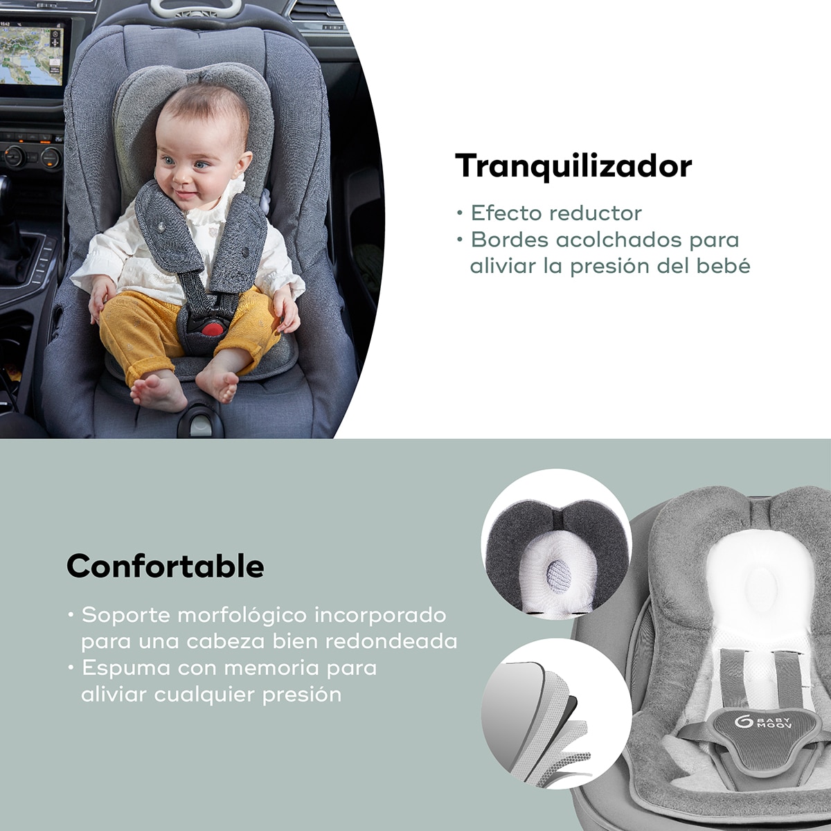 Almofada Redutora Universal Cosymorpho Cinzento-4