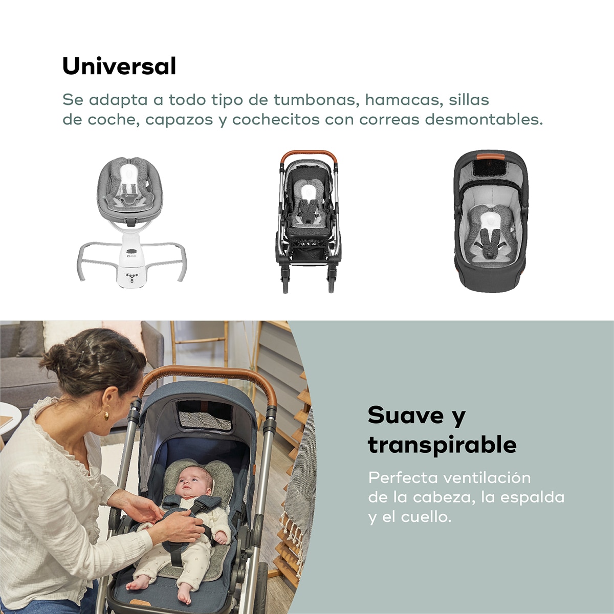 Almofada Redutora Universal Cosymorpho Cinzento-5
