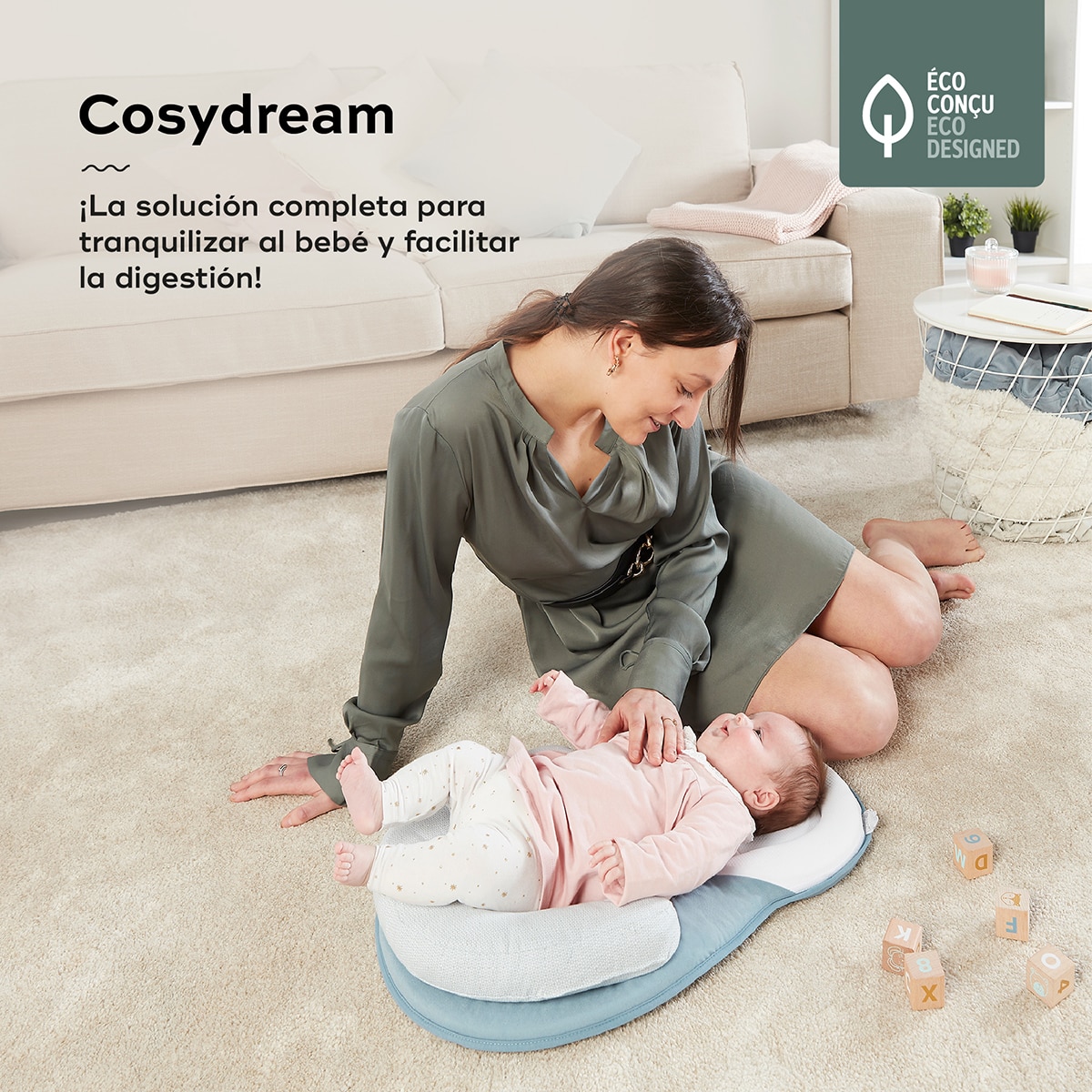 Suporte Ergonómico Cosydream Fresh Azul-claro-3