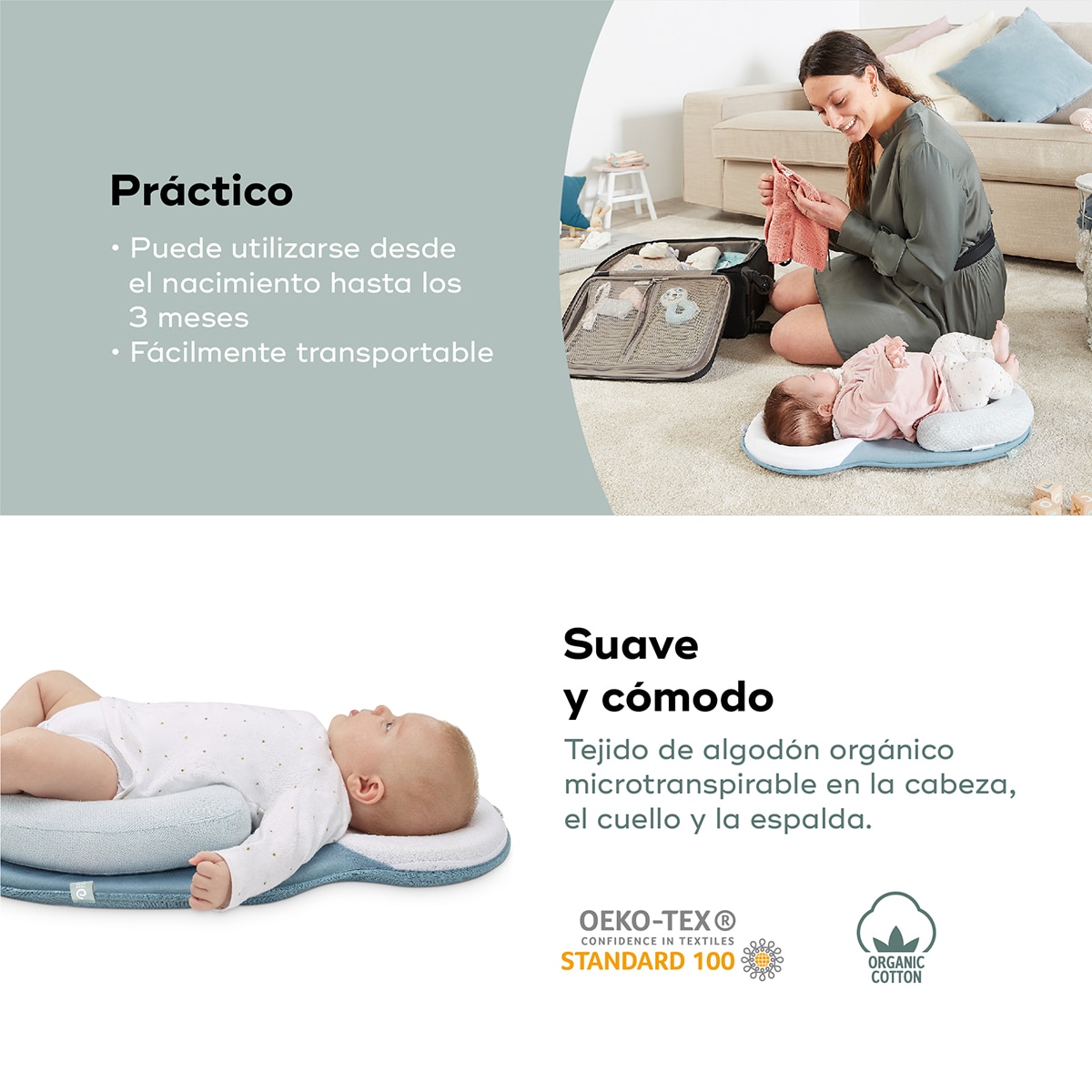 Suporte Ergonómico Cosydream Fresh Azul-claro-6
