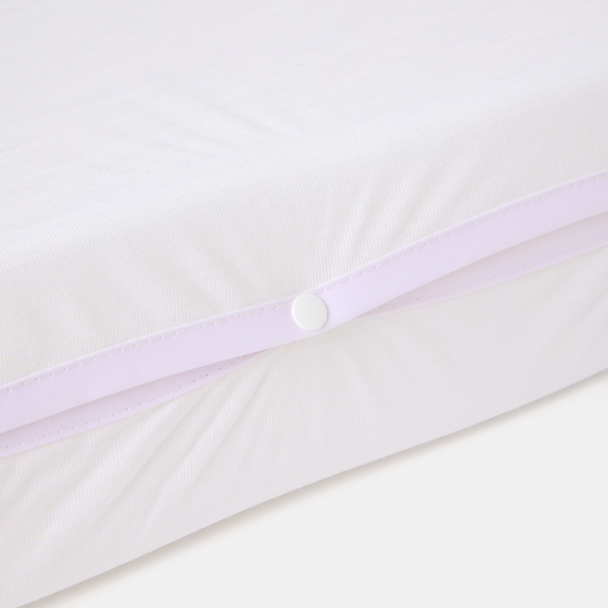 Almohada confort cuna Cotton Juice Blanco Blanco-4