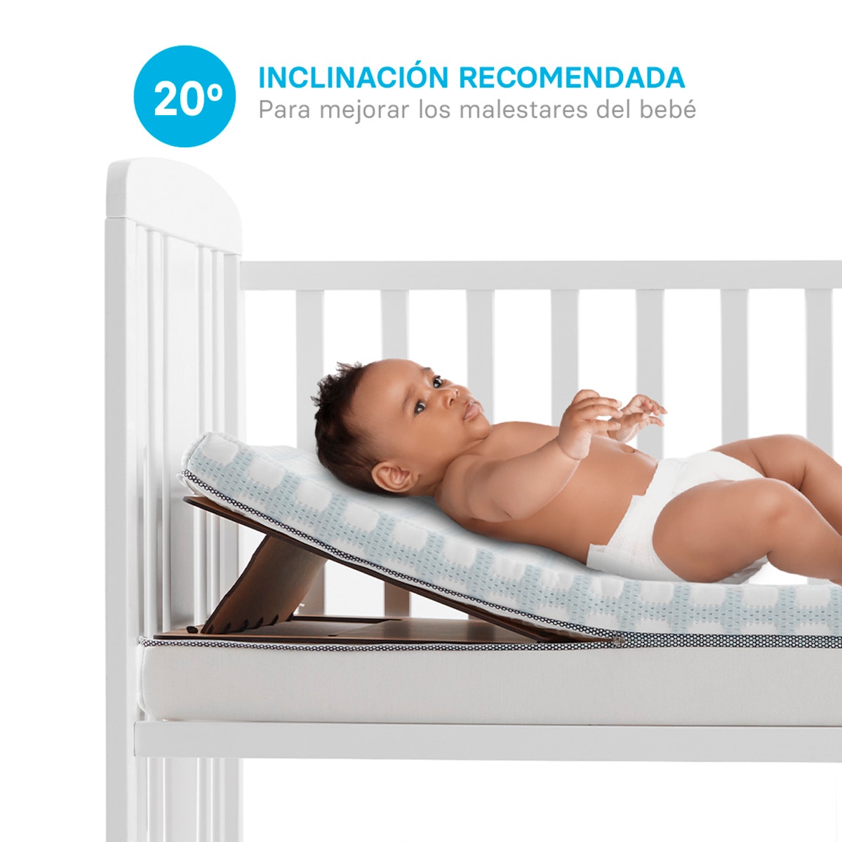 Cuña elevable Ecus Kids Care Up (disponible en varias medidas) Marrón oscuro Marrón oscuro-7