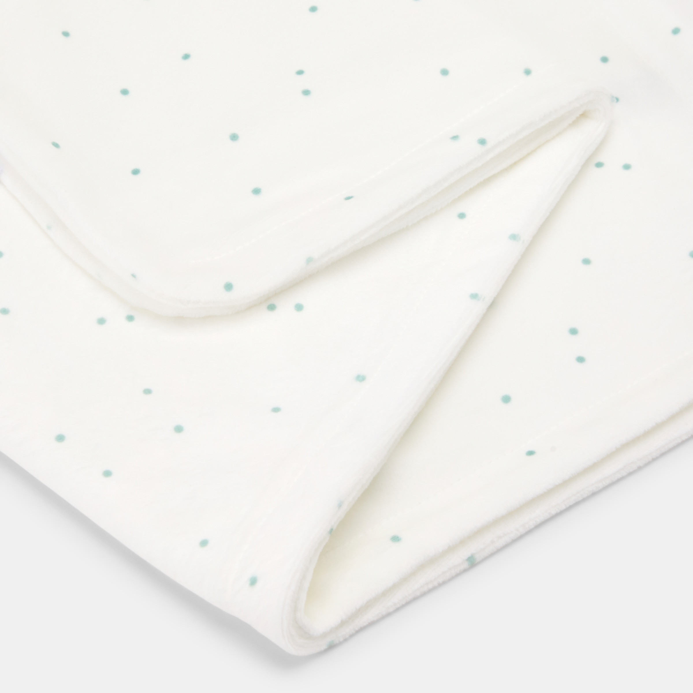 Conjunto de Almofada e Manta em Microvelour Reversível Mint-4