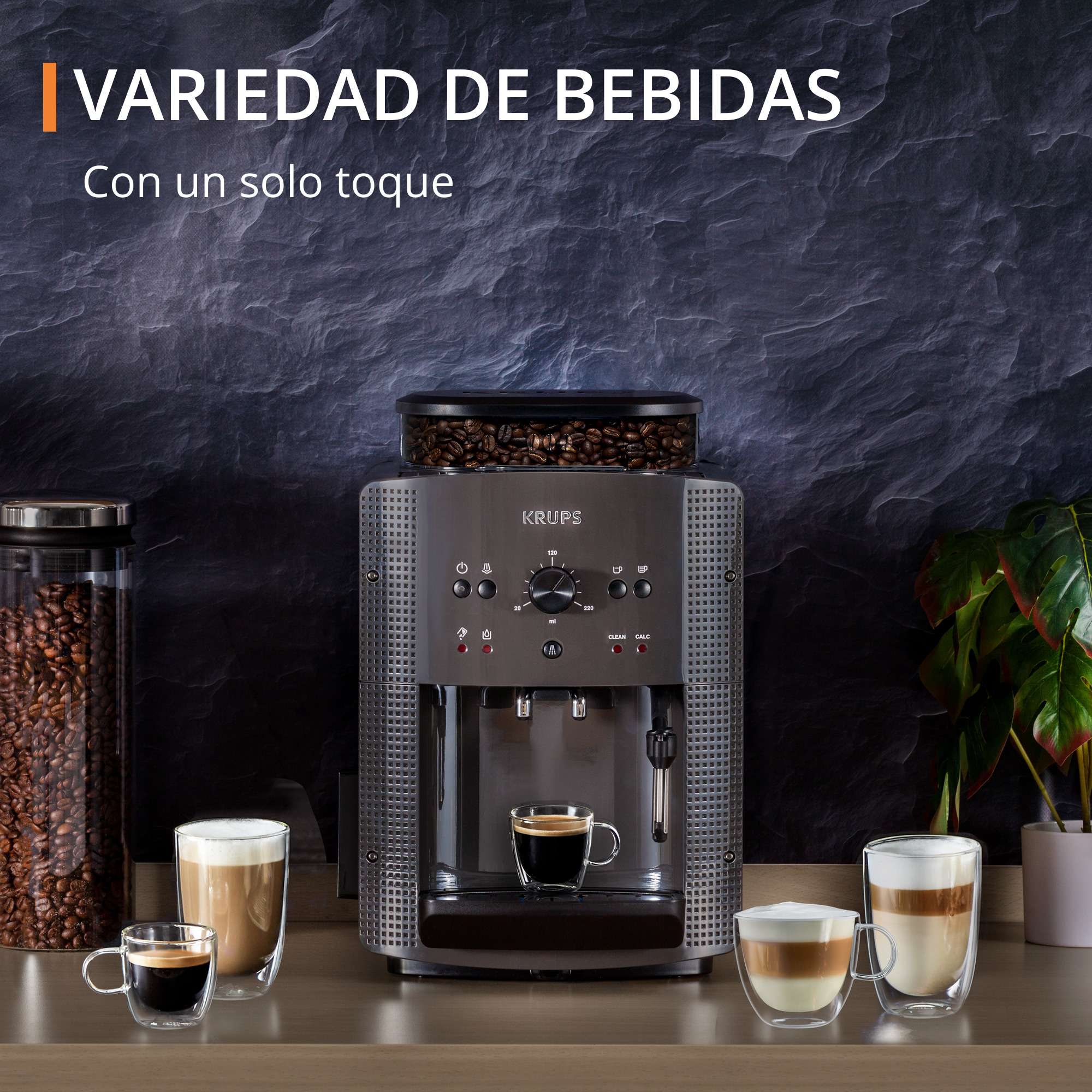Thumbnail 1 de Krups EA810 Cafetera superautomática 1,7 L