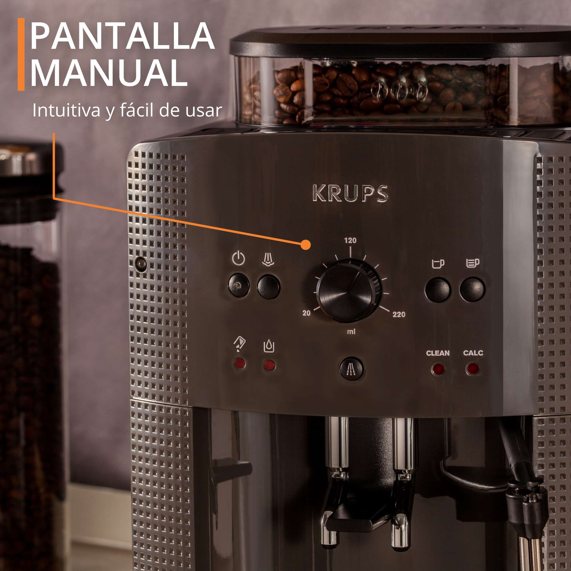 Thumbnail 4 de Krups EA810 Cafetera superautomática 1,7 L