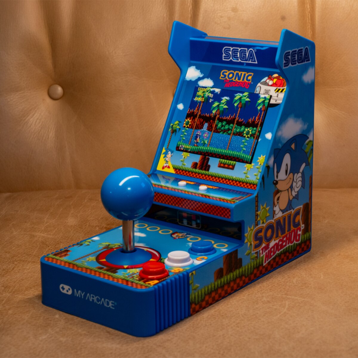 Imagen 7 de Mini consola portátil con joystick de control Sonic The Hedgehog