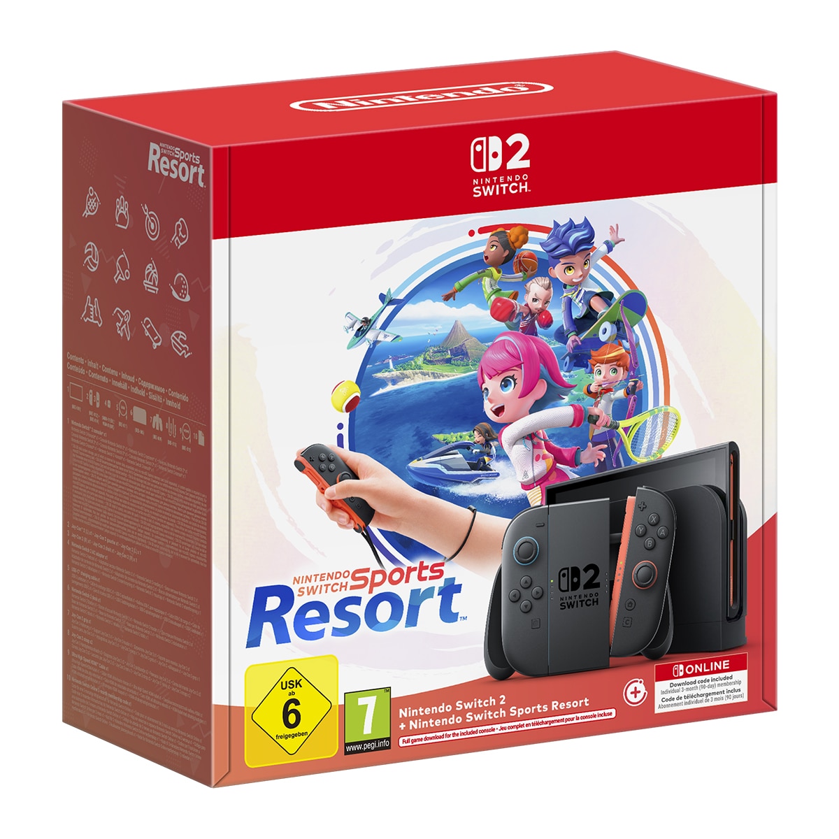 Imagen 0 de Nintendo Switch 2 + Switch Sports Resort + 3 meses NSO