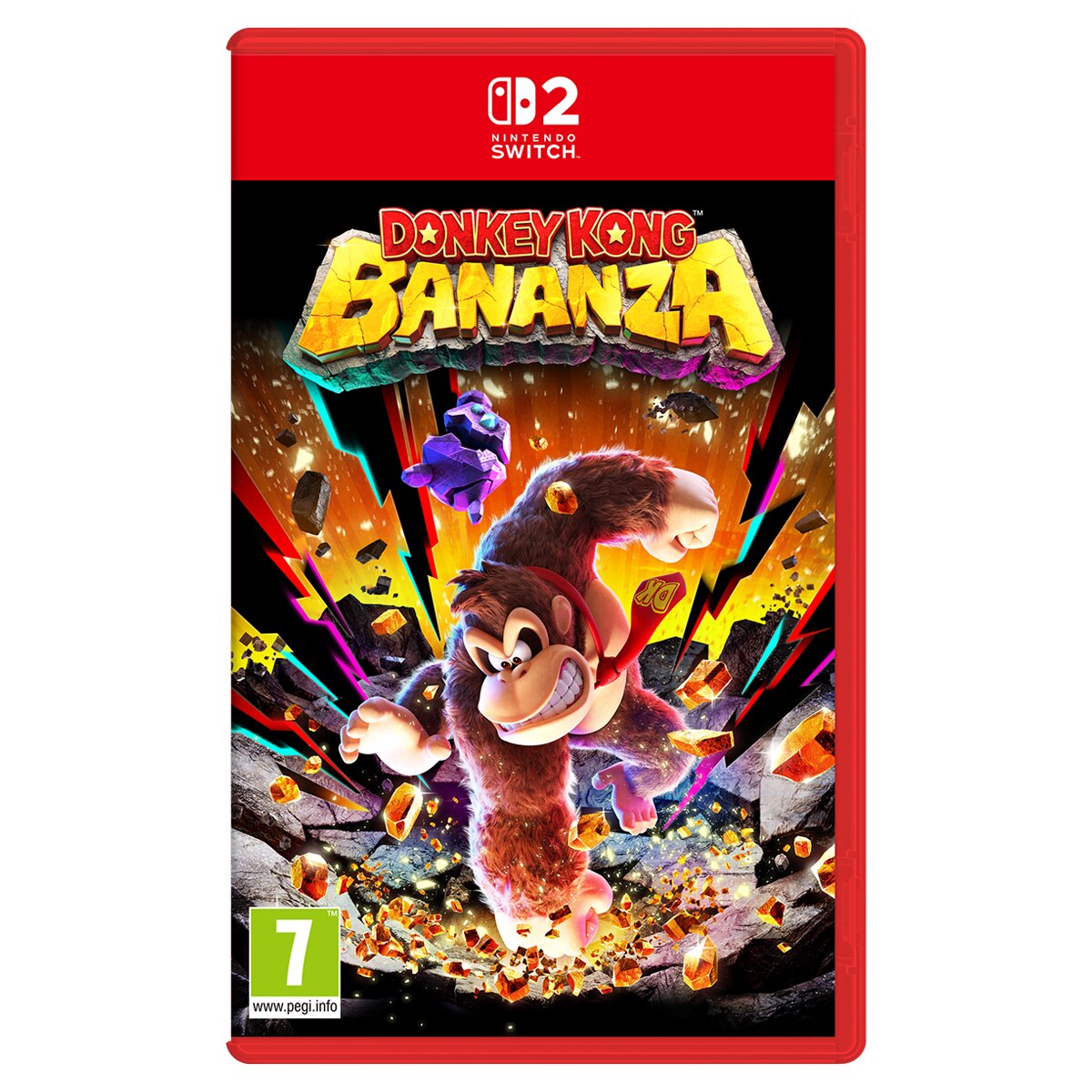 PACK Nintendo Switch 2 + Donkey Kong Bananza 3