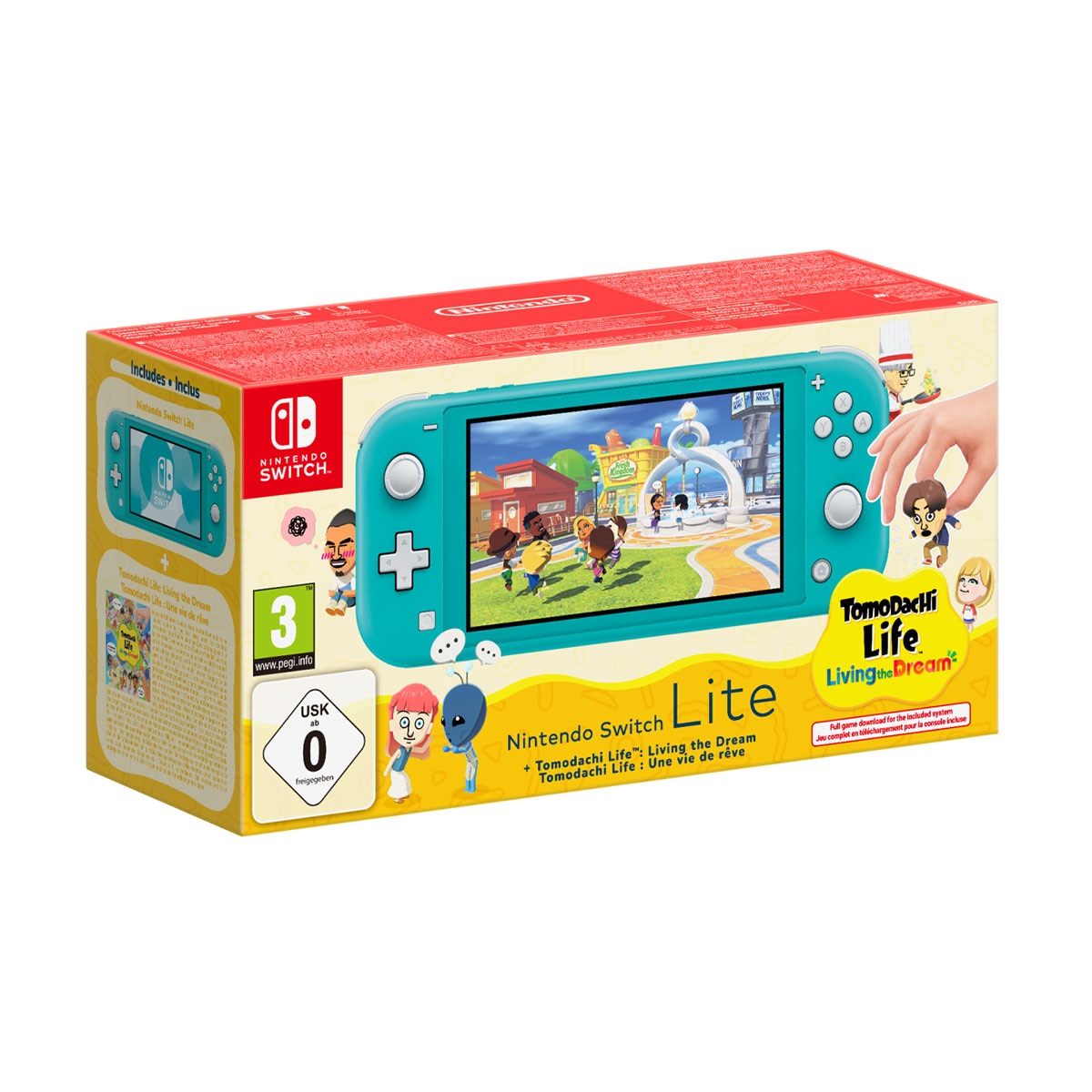 Imagen 1 de Nintendo Switch Lite + Tomodachi Life + 1 Mes de Nintendo Switch Online