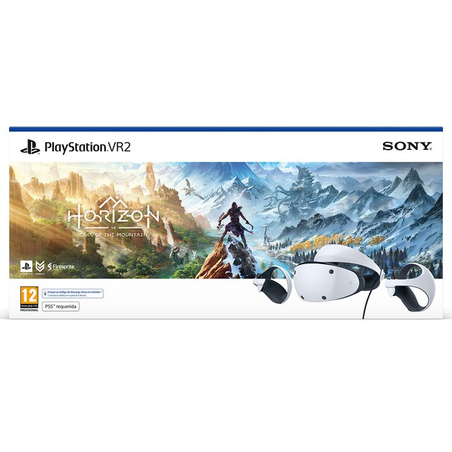 Gafas realidad virtual PlayStation VR2 que incluye el juego Horizon Call of The Mountain