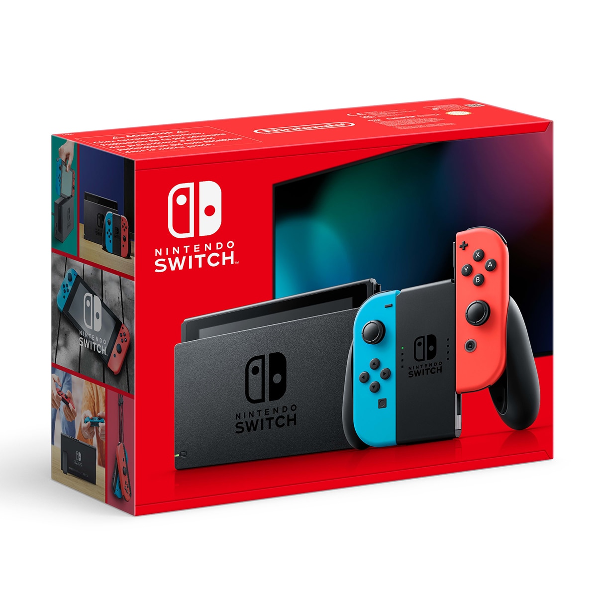 Imagen 0 de Consola Nintendo Switch Azul/Rojo Neón