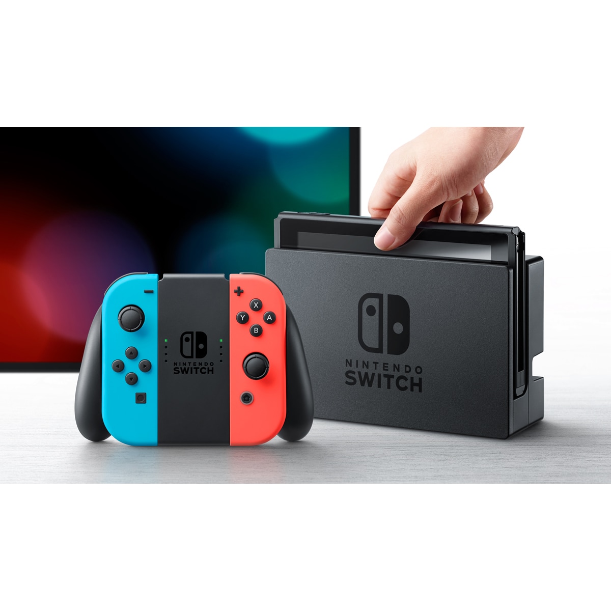 Consola Nintendo Switch Azul/Rojo Neón · Nintendo · El Corte Inglés