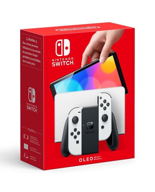 Consola Nintendo Switch OLED Blanca